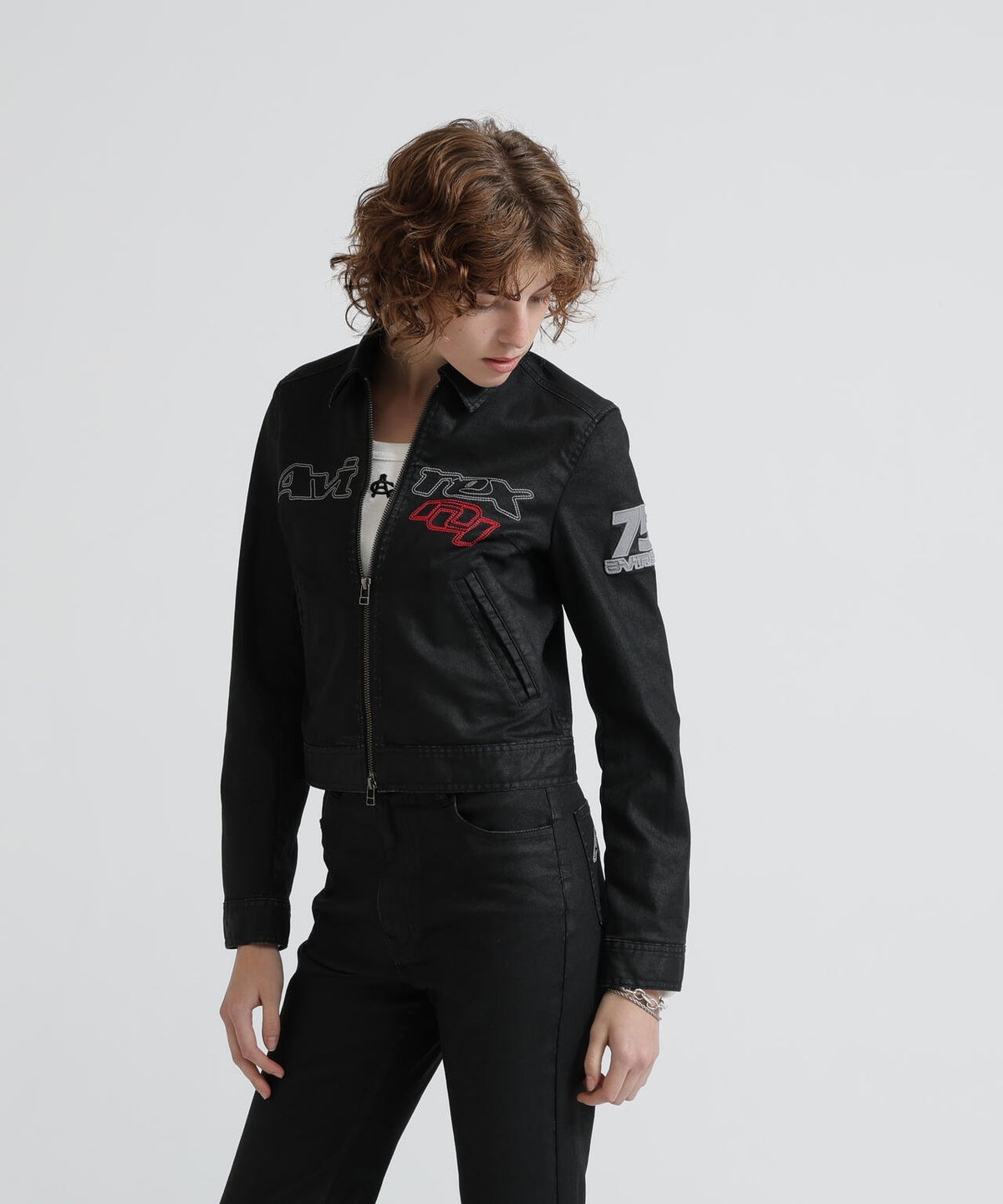 GOALERS DENIM TIGHT JACKET