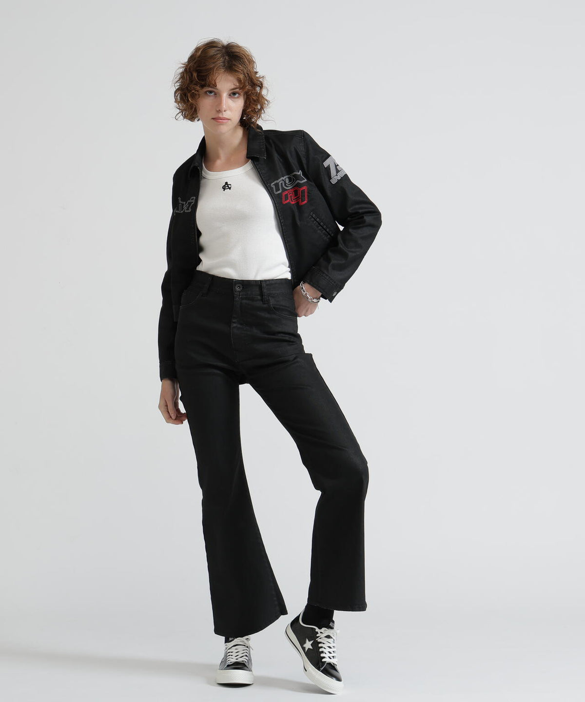 GOALERS DENIM TIGHT JACKET