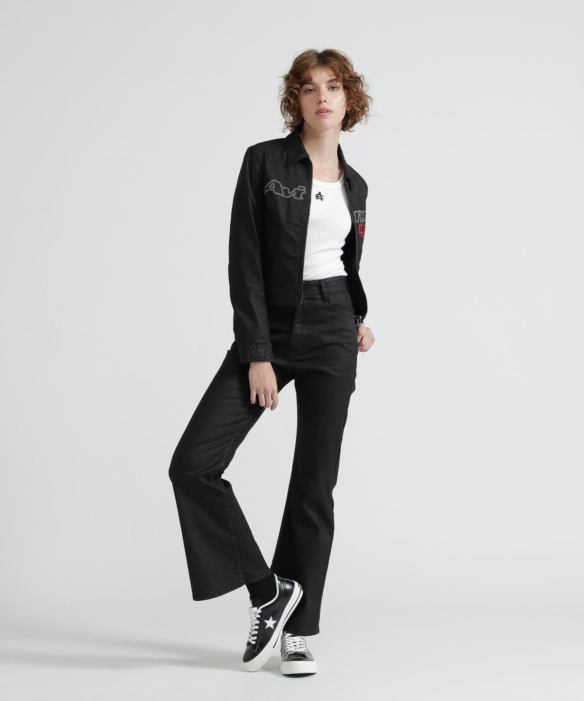 GOALERS DENIM TIGHT JACKET