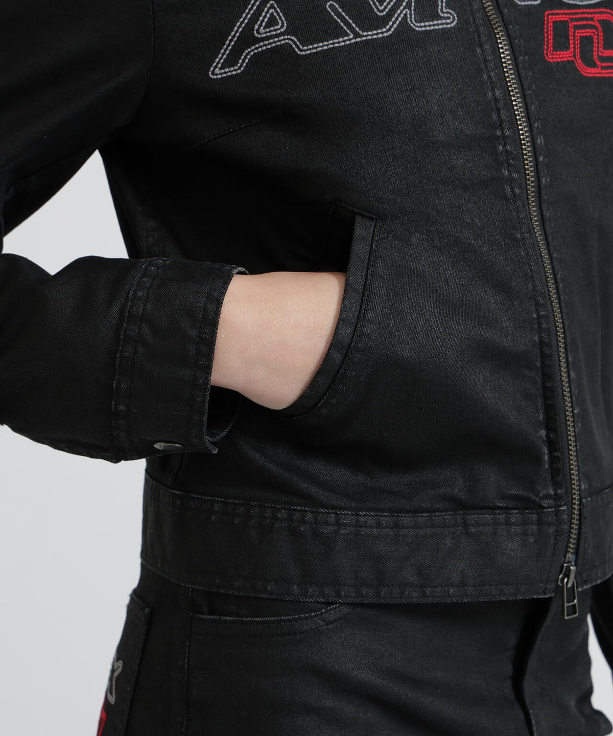 GOALERS DENIM TIGHT JACKET