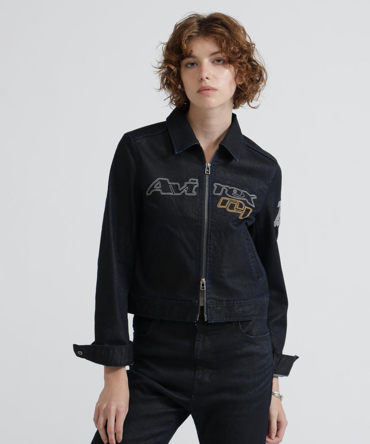 GOALERS DENIM TIGHT JACKET