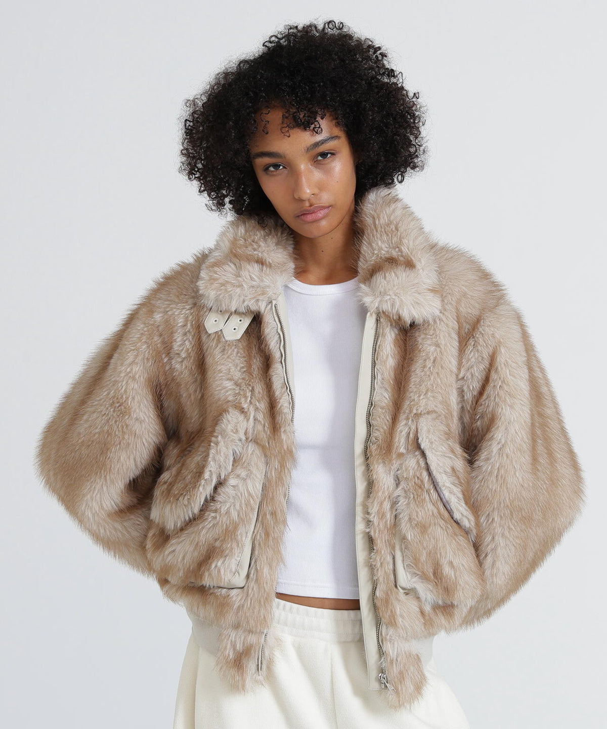 《直営店限定》CWU FUR JACKET