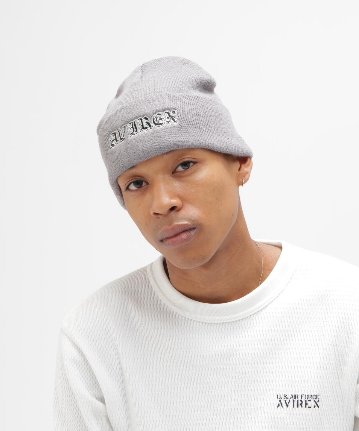 VARSITY OLD ENGLISH ARCH LOGO KNITWATCH