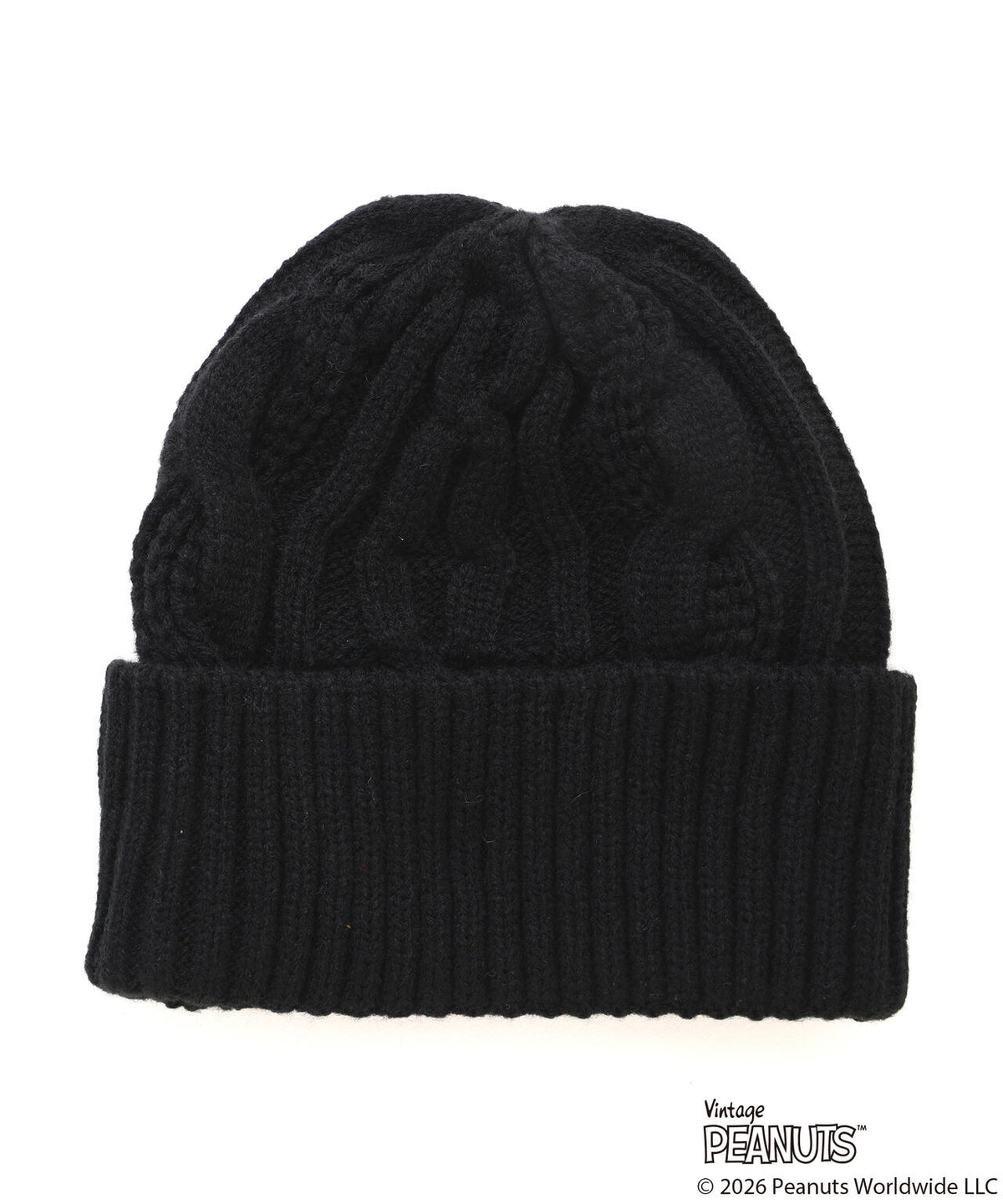 《AVIREX × PEANUTS》CABLE KNIT CAP