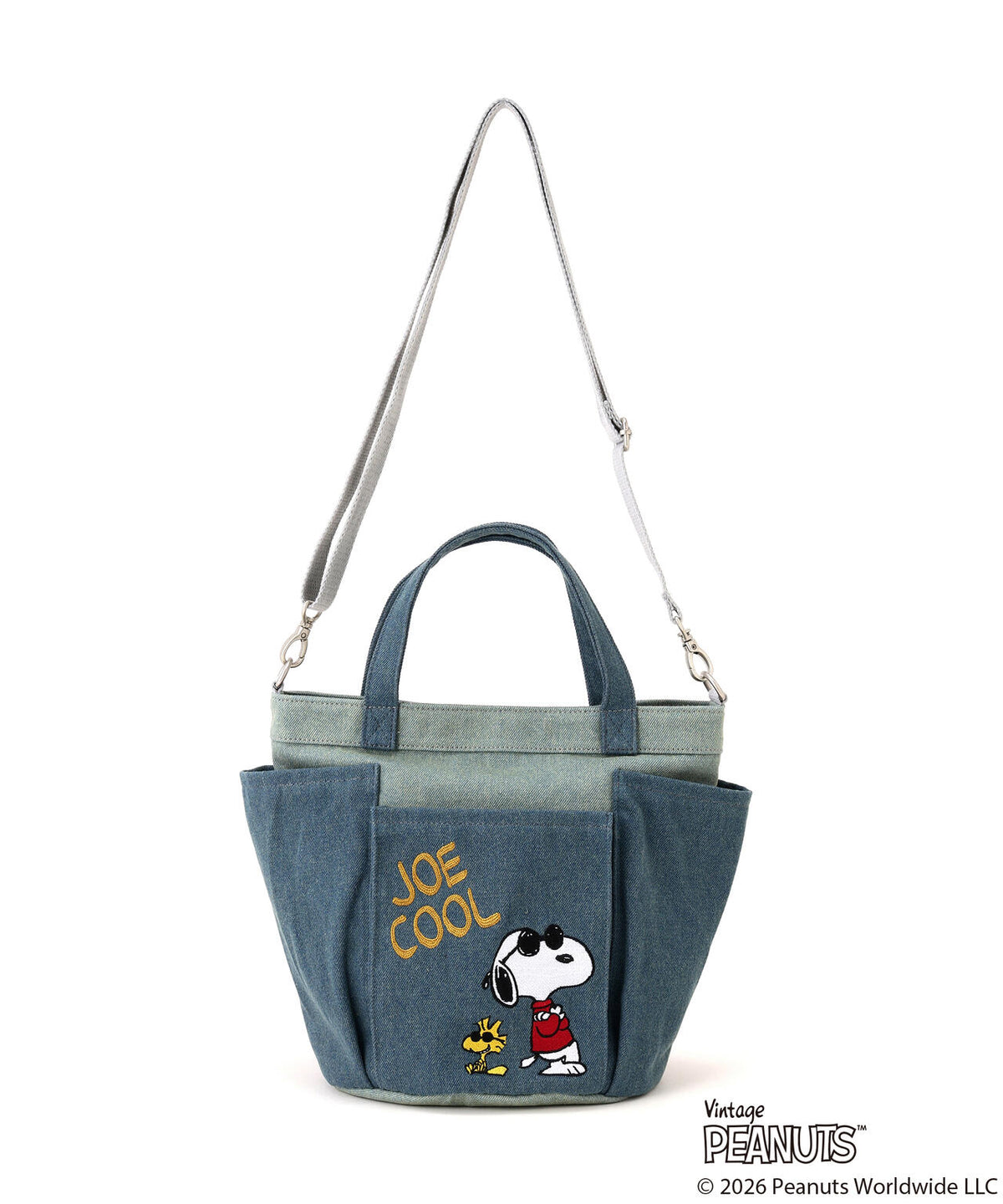 《AVIREX×PEANUTS》JOE COOL DENIM MINI TOTE BAG