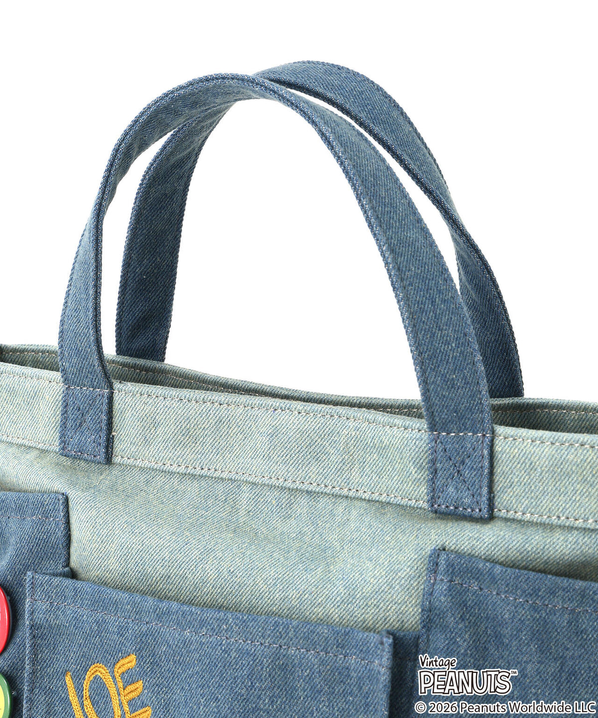 《AVIREX×PEANUTS》JOE COOL DENIM MINI TOTE BAG