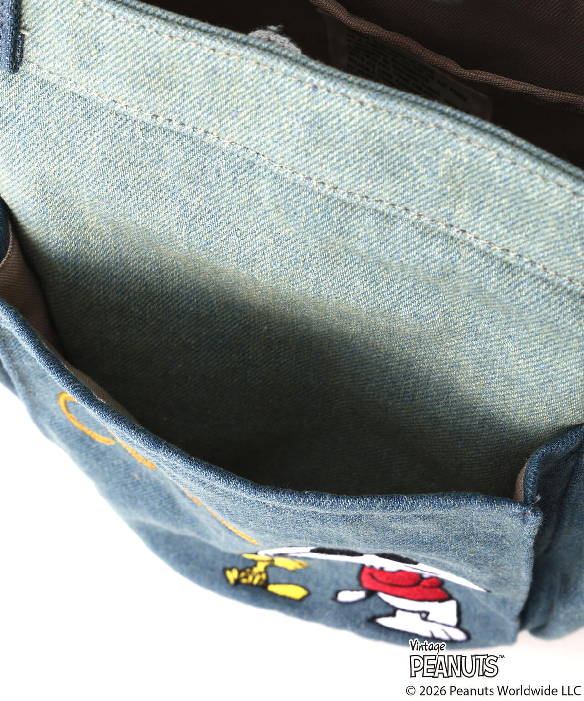 《AVIREX×PEANUTS》JOE COOL DENIM MINI TOTE BAG