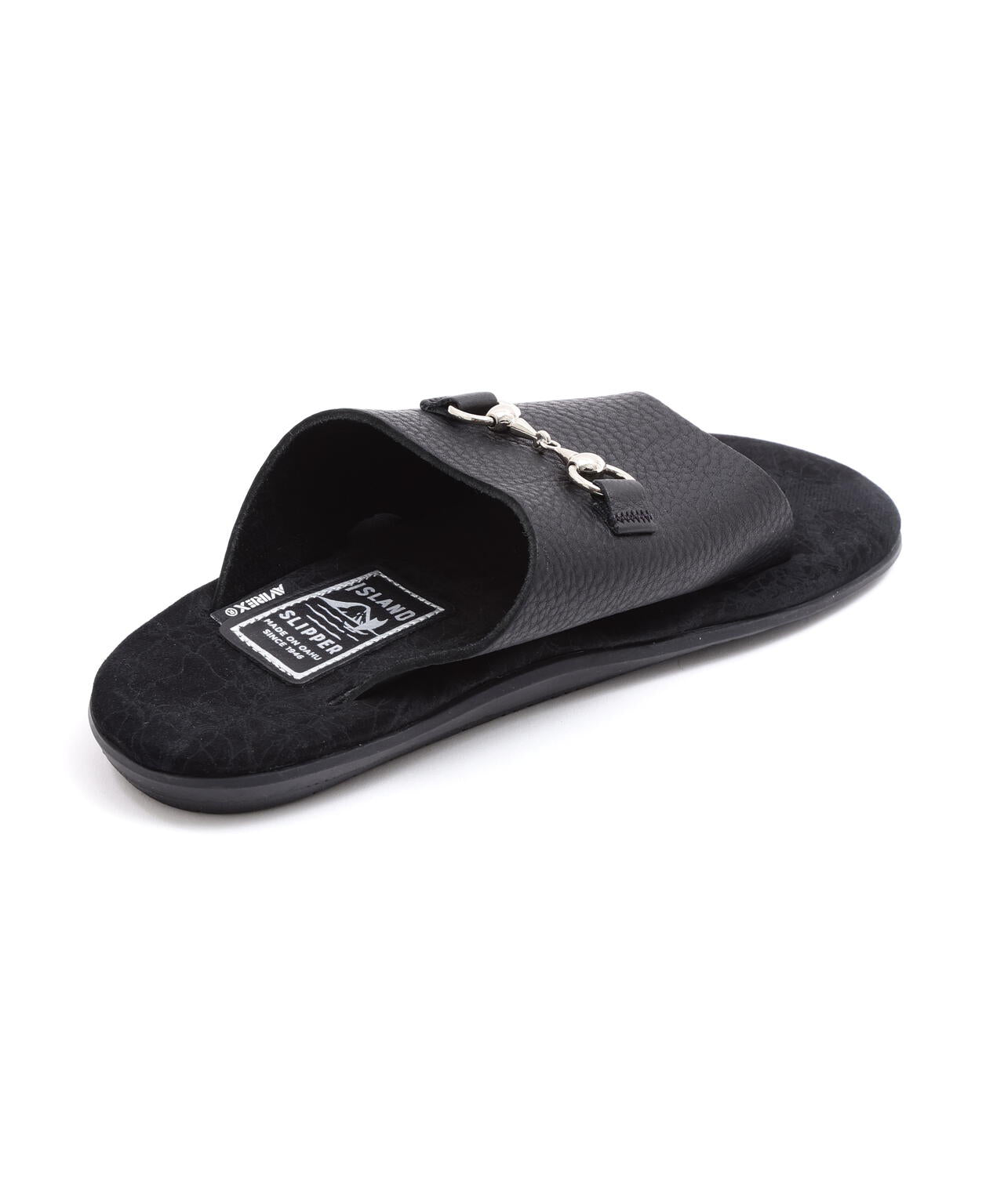《AVIREX×ISLAND SLIPPER》MAP PATTERN BIT SLIDE SANDAL