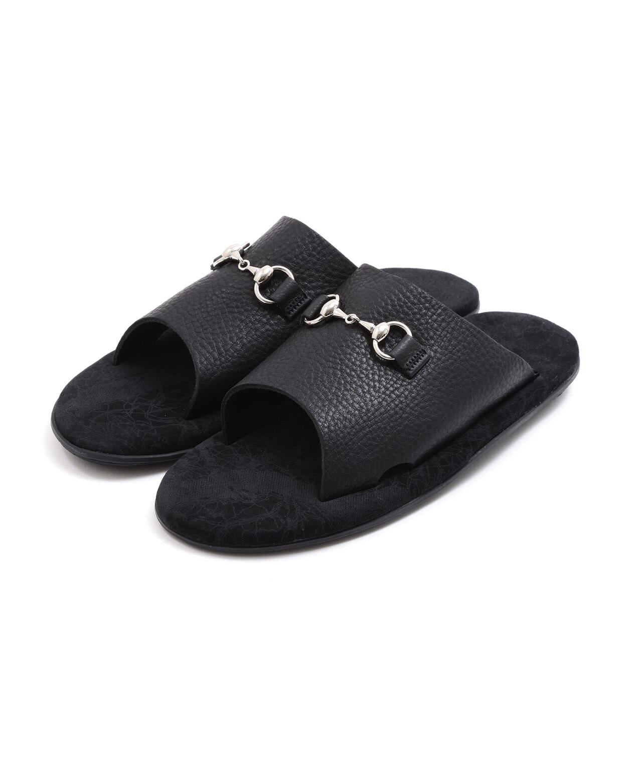 《AVIREX×ISLAND SLIPPER》MAP PATTERN BIT SLIDE SANDAL
