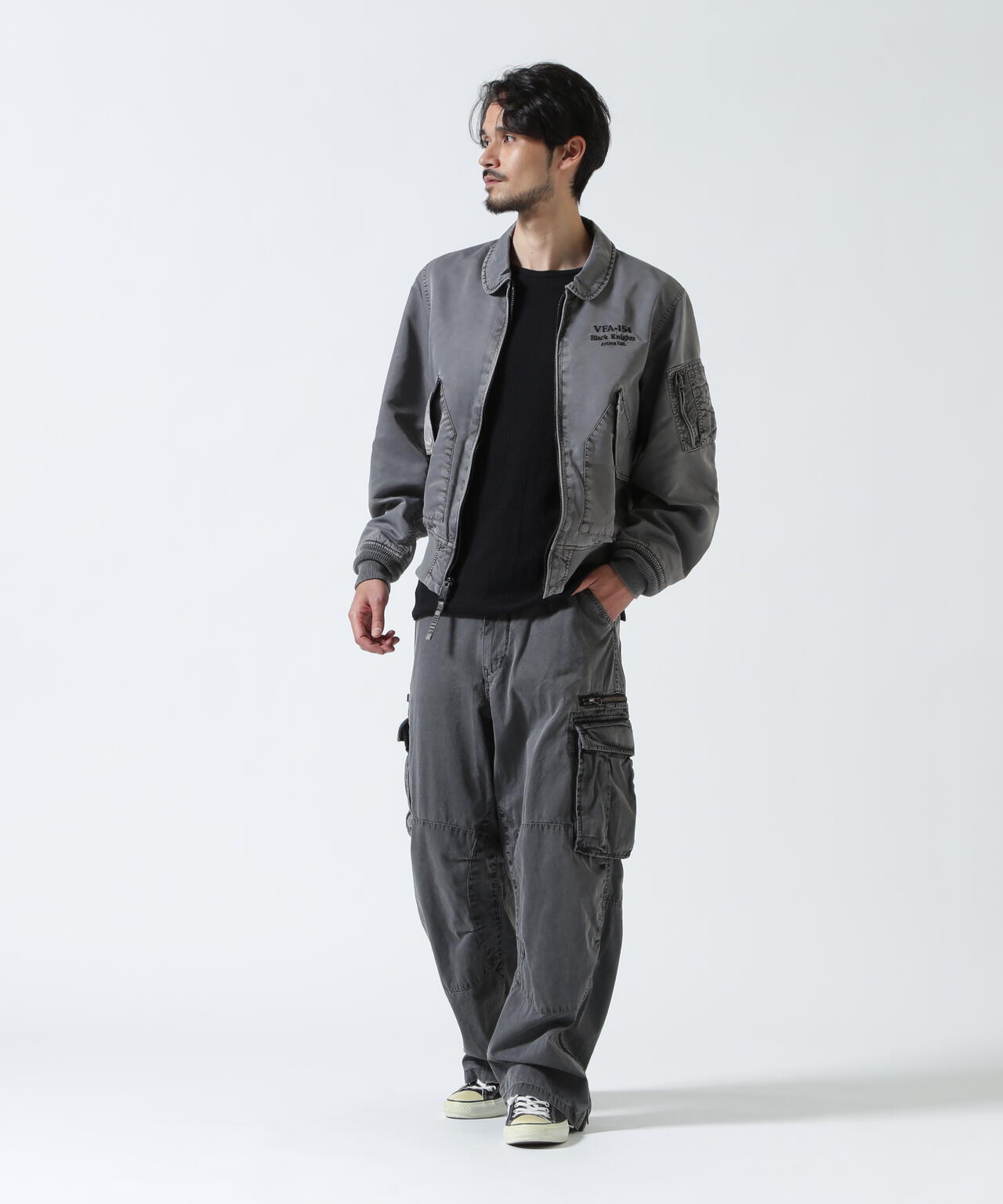 PIGMENT TAPING CARGO PANTS