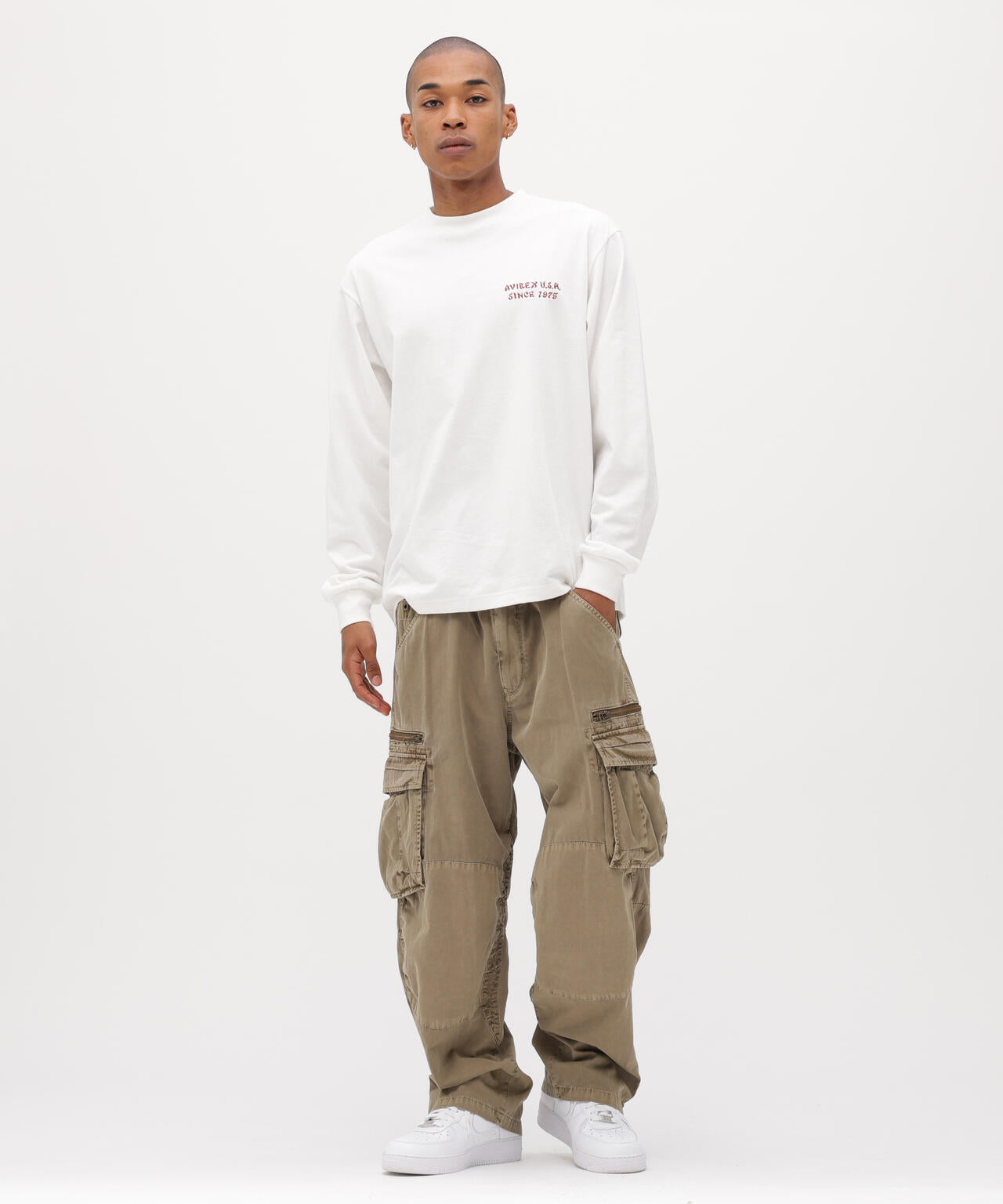 PIGMENT TAPING CARGO PANTS
