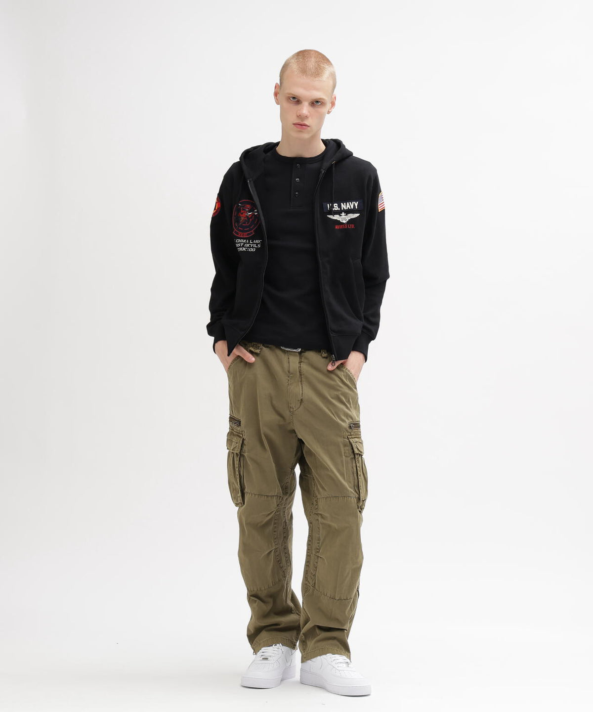 PIGMENT TAPING CARGO PANTS
