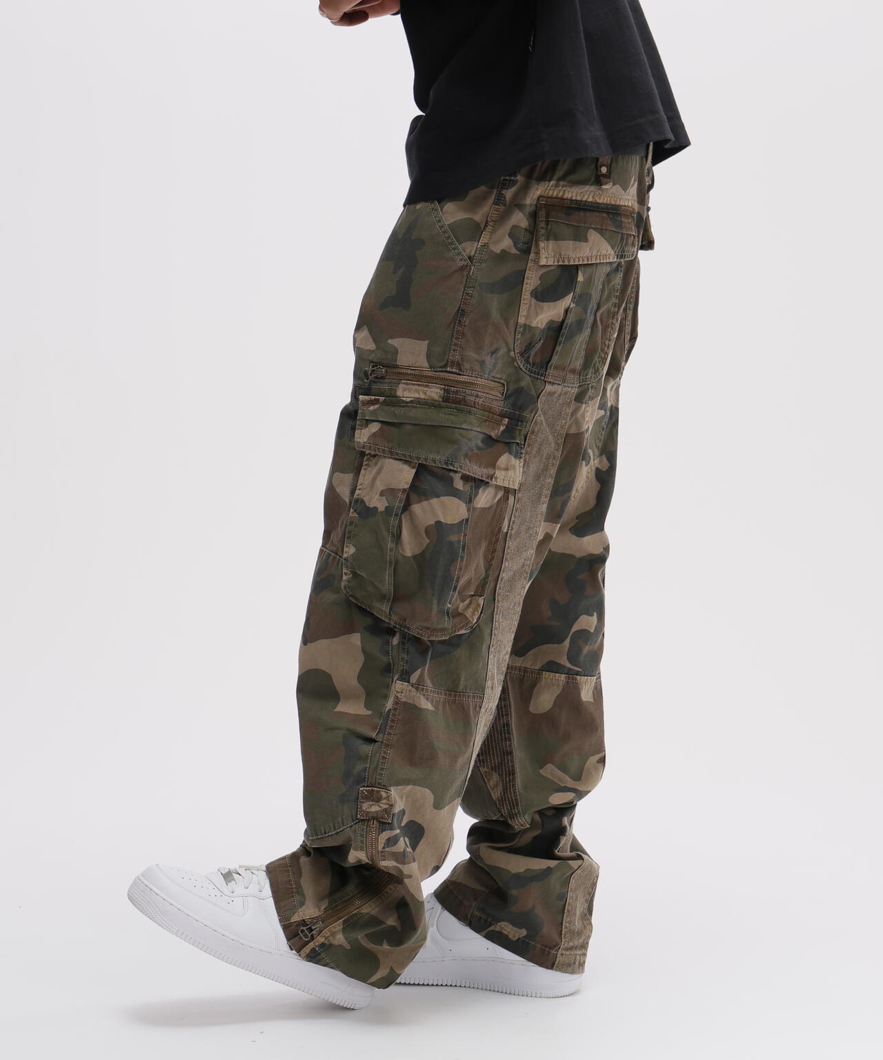PIGMENT TAPING CARGO PANTS