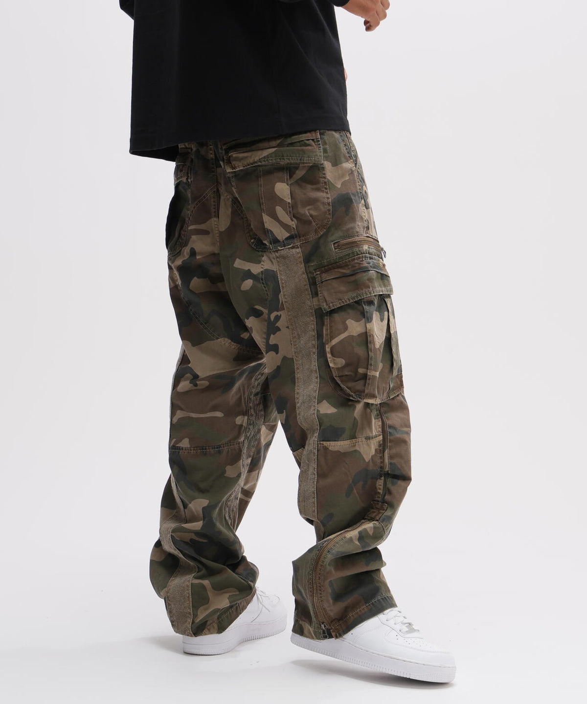PIGMENT TAPING CARGO PANTS