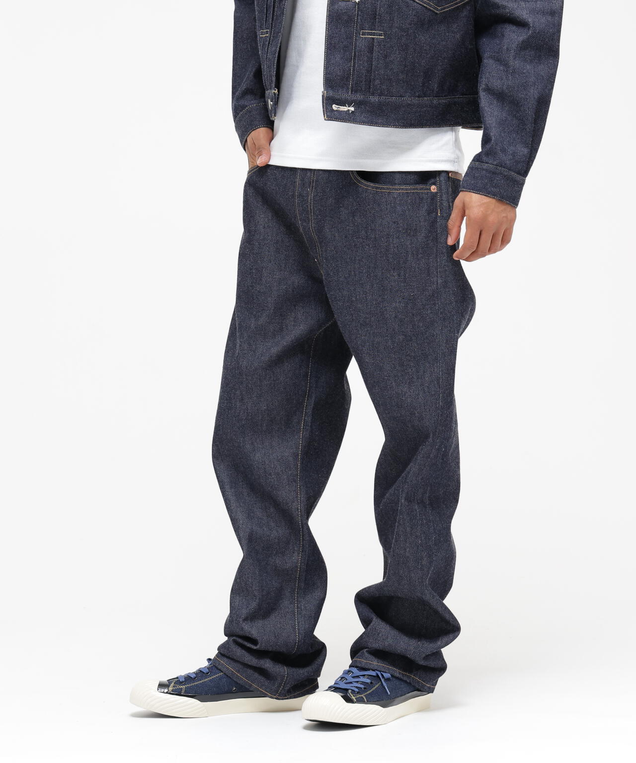 AVIREX HERITAGE DENIM Type-1 PANTS ”LEATHER”