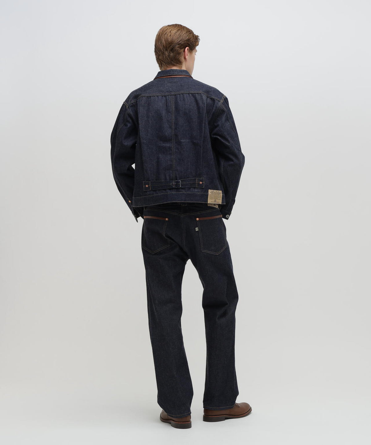 AVIREX HERITAGE DENIM Type-1 PANTS ”LEATHER”