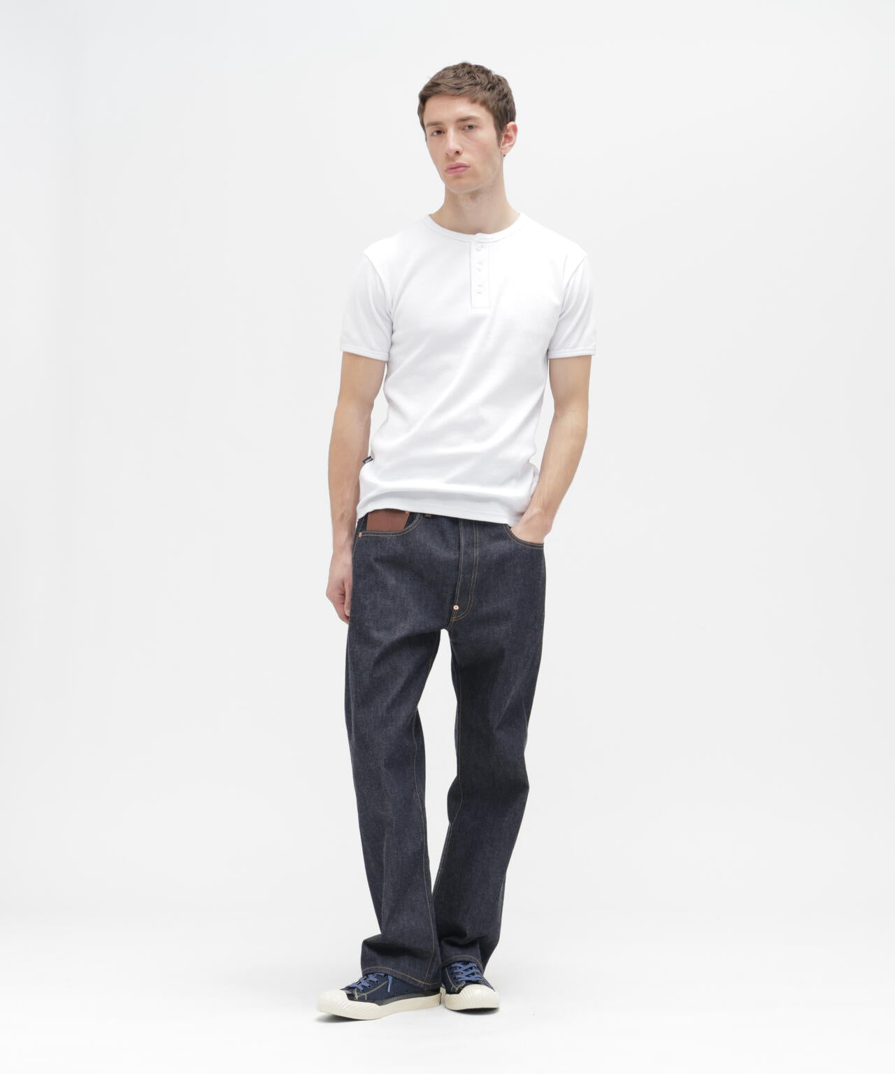 AVIREX HERITAGE DENIM Type-1 PANTS ”LEATHER”