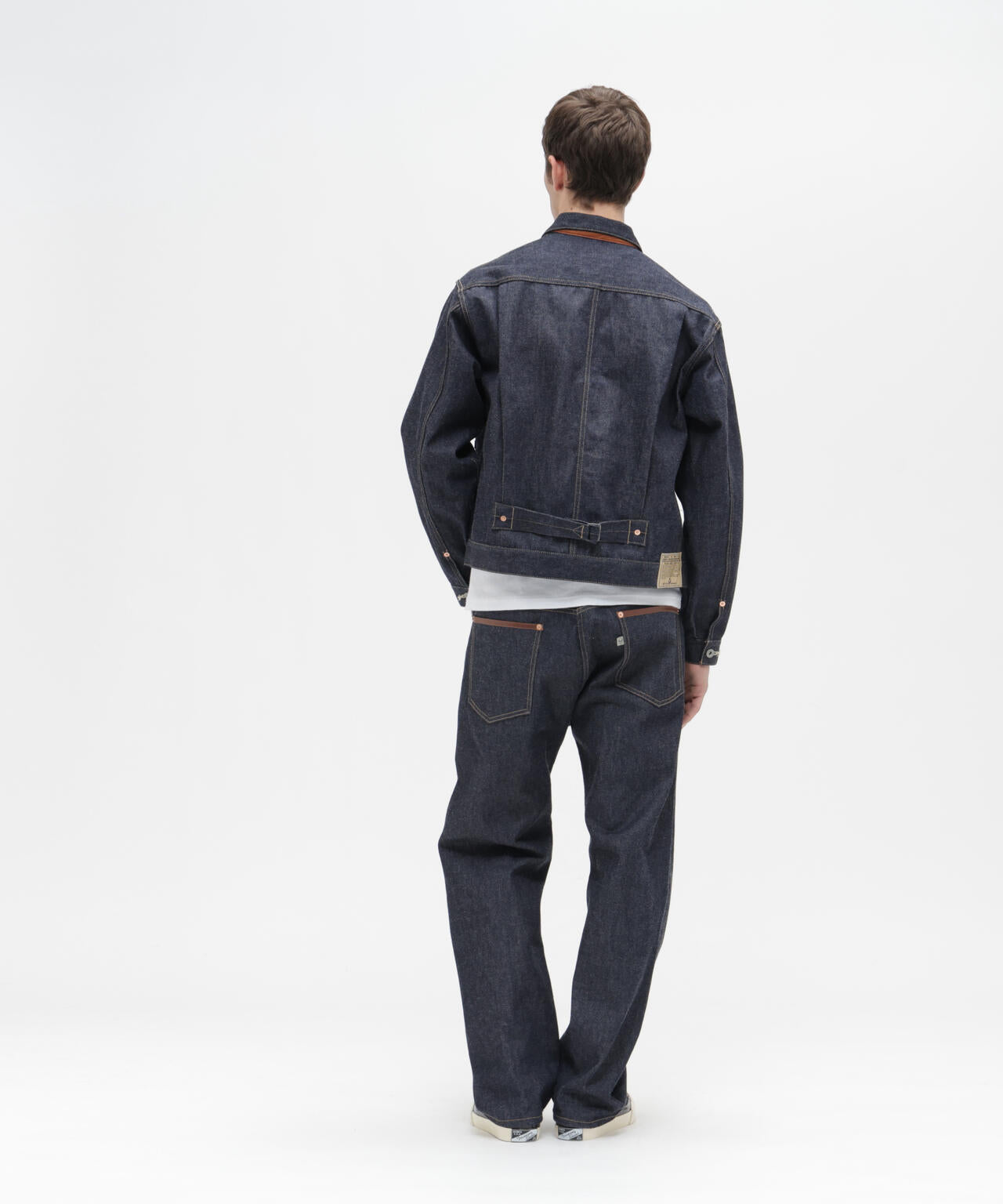 AVIREX HERITAGE DENIM Type-1 PANTS ”LEATHER”
