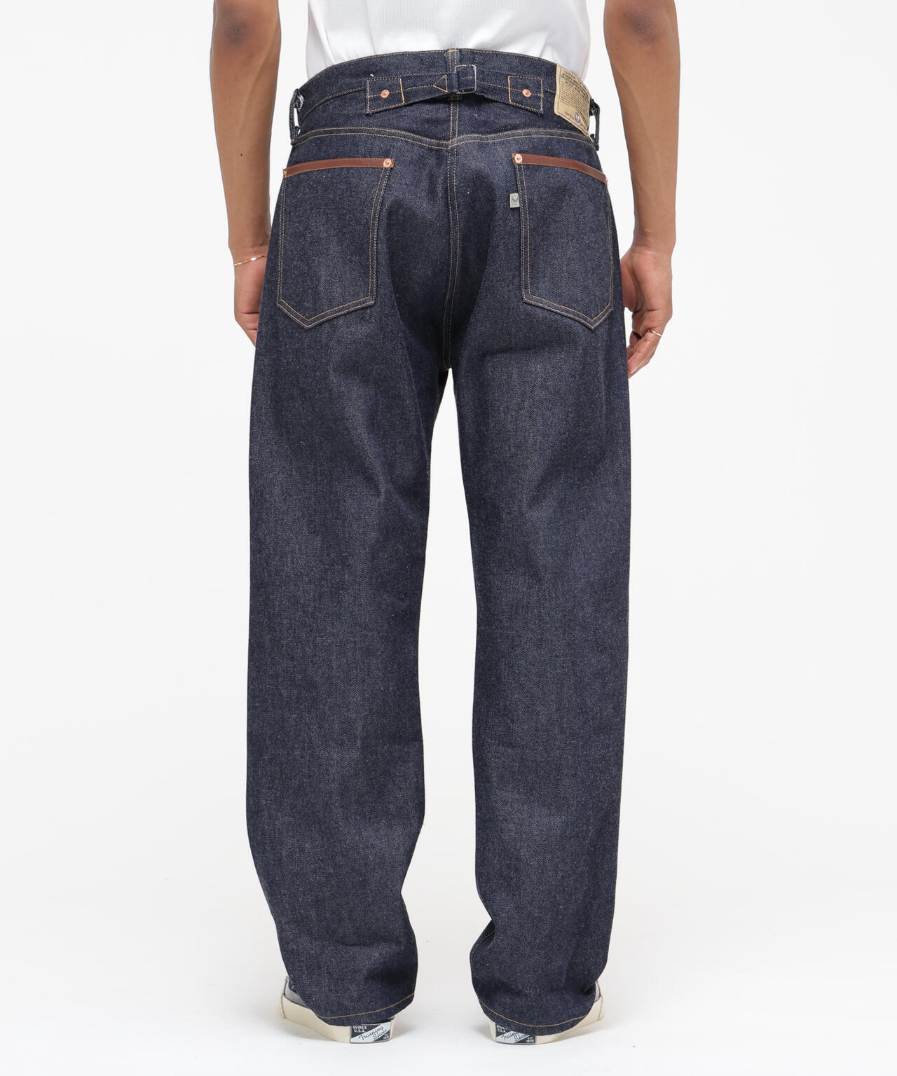 AVIREX HERITAGE DENIM Type-1 PANTS ”LEATHER”