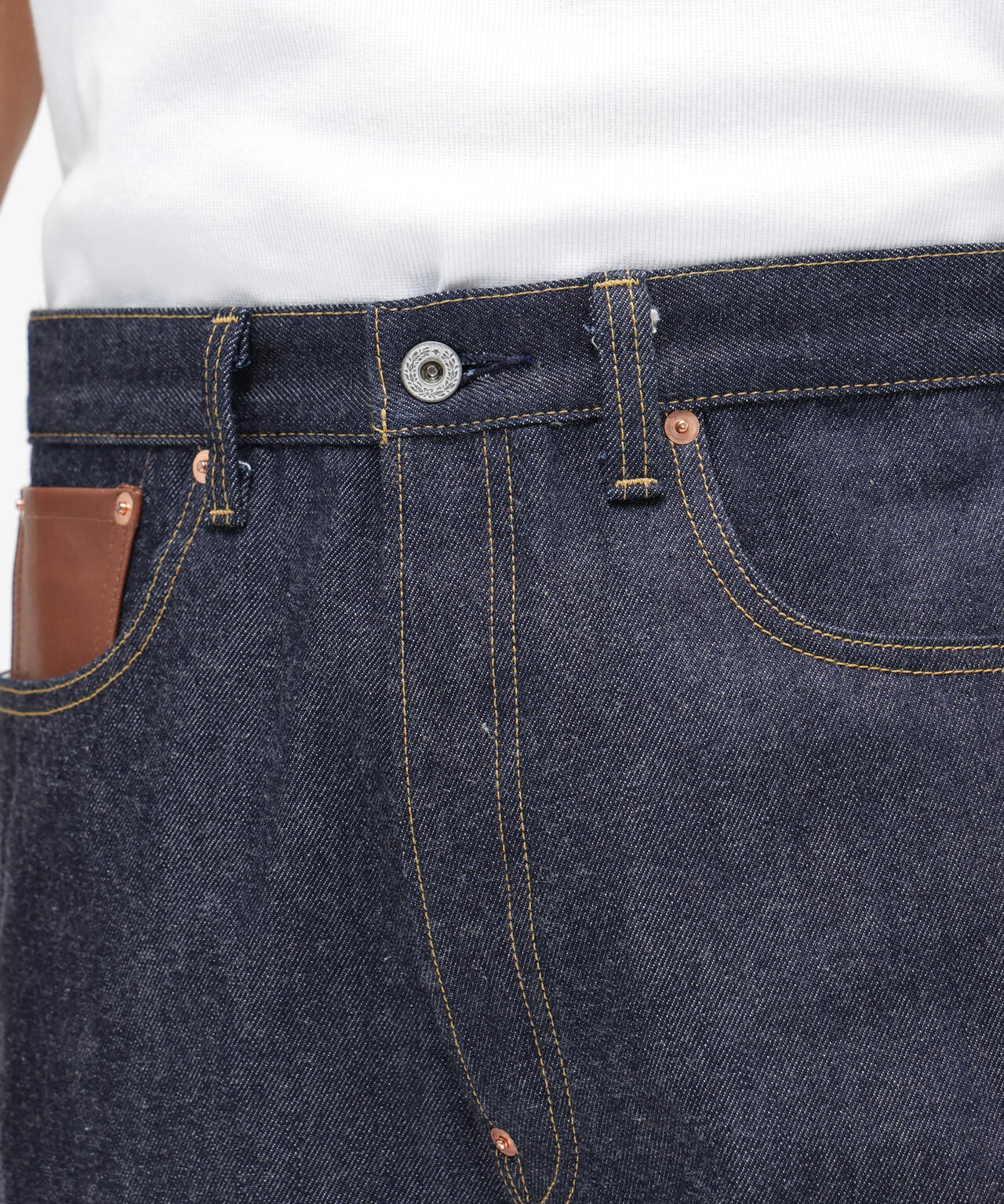 AVIREX HERITAGE DENIM Type-1 PANTS ”LEATHER”