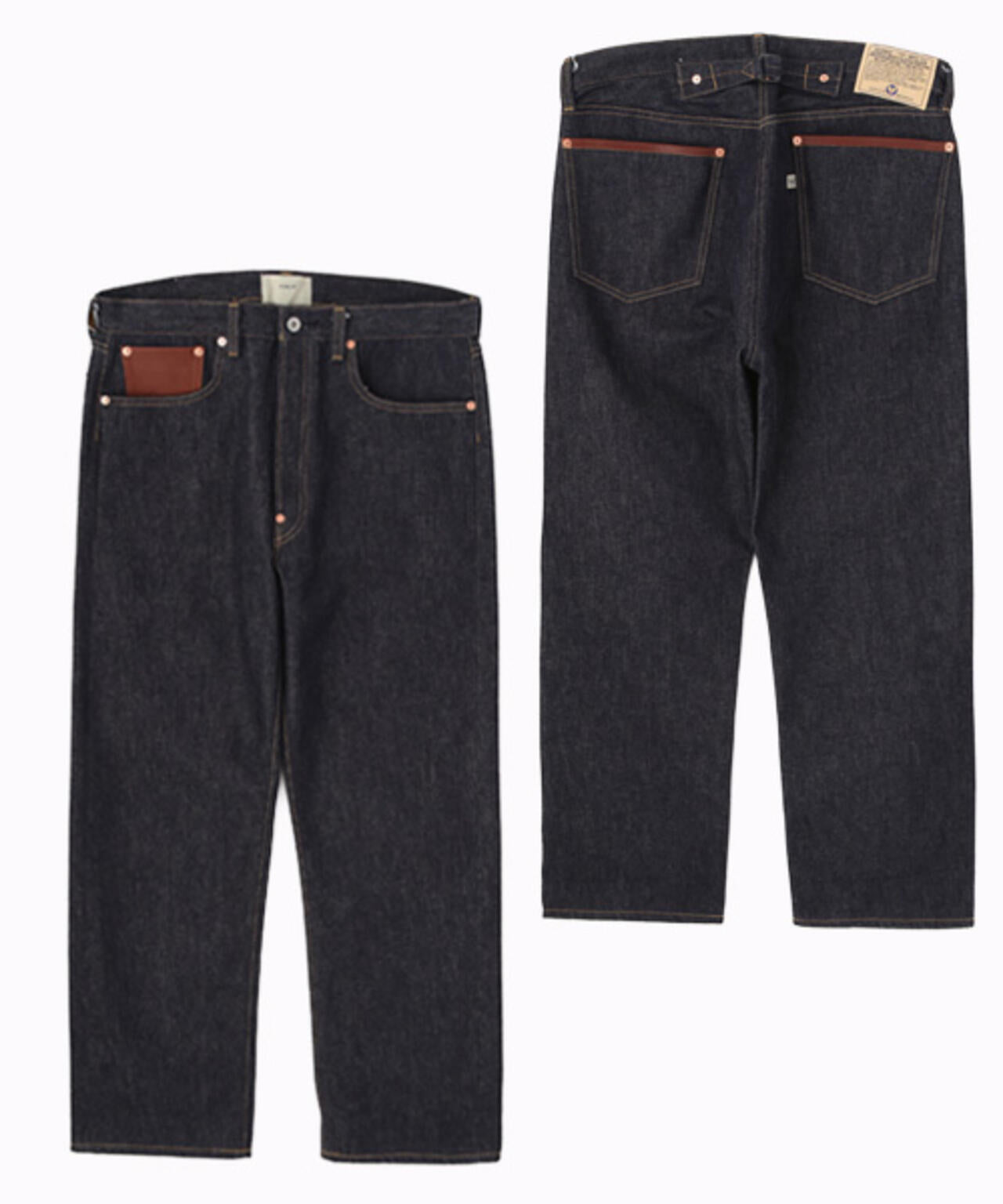 AVIREX HERITAGE DENIM Type-1 PANTS ”LEATHER”