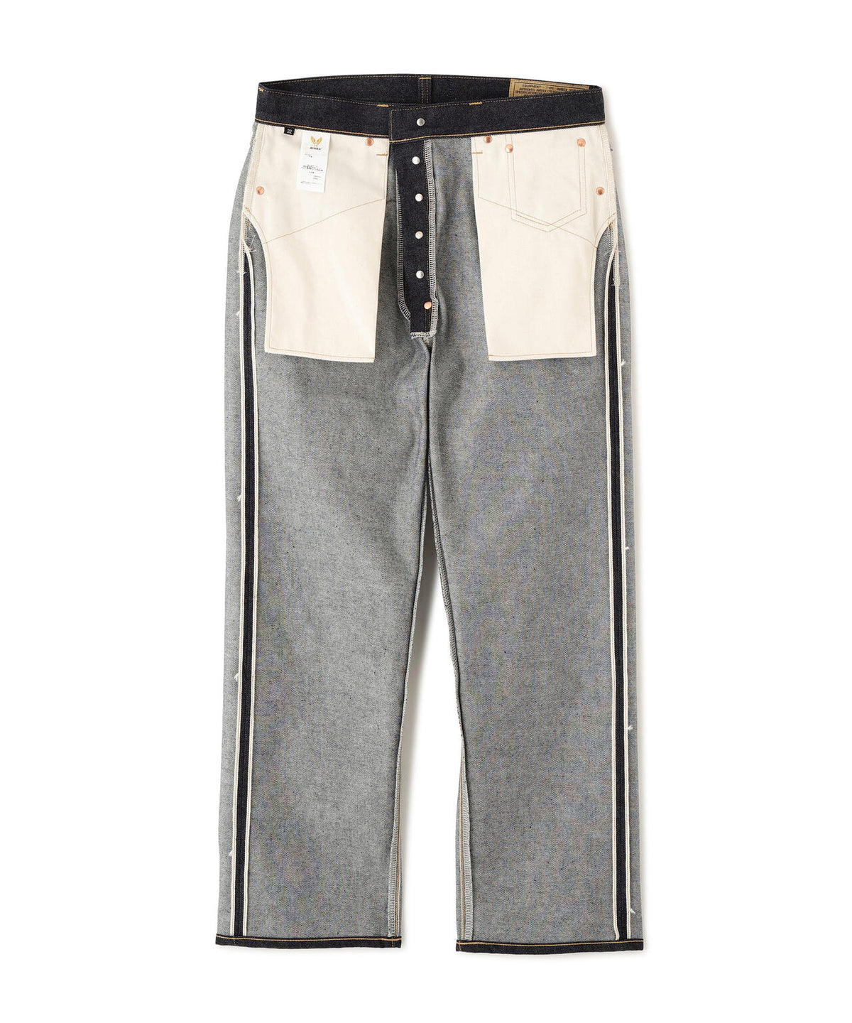 AVIREX HERITAGE DENIM Type-1 PANTS ”LEATHER”