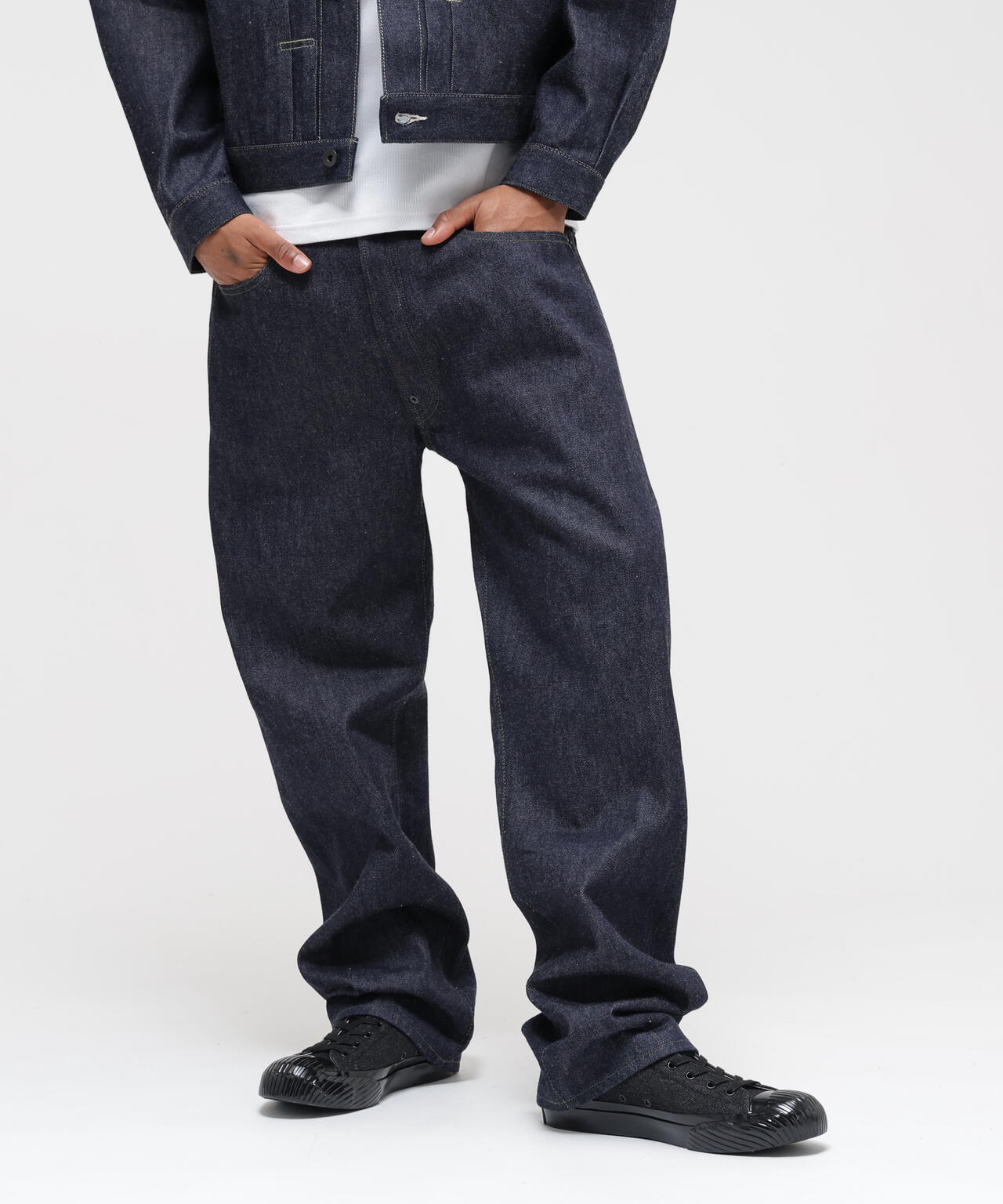AVIREX HERITAGE DENIM Type-1 PANTS ”NYLON”