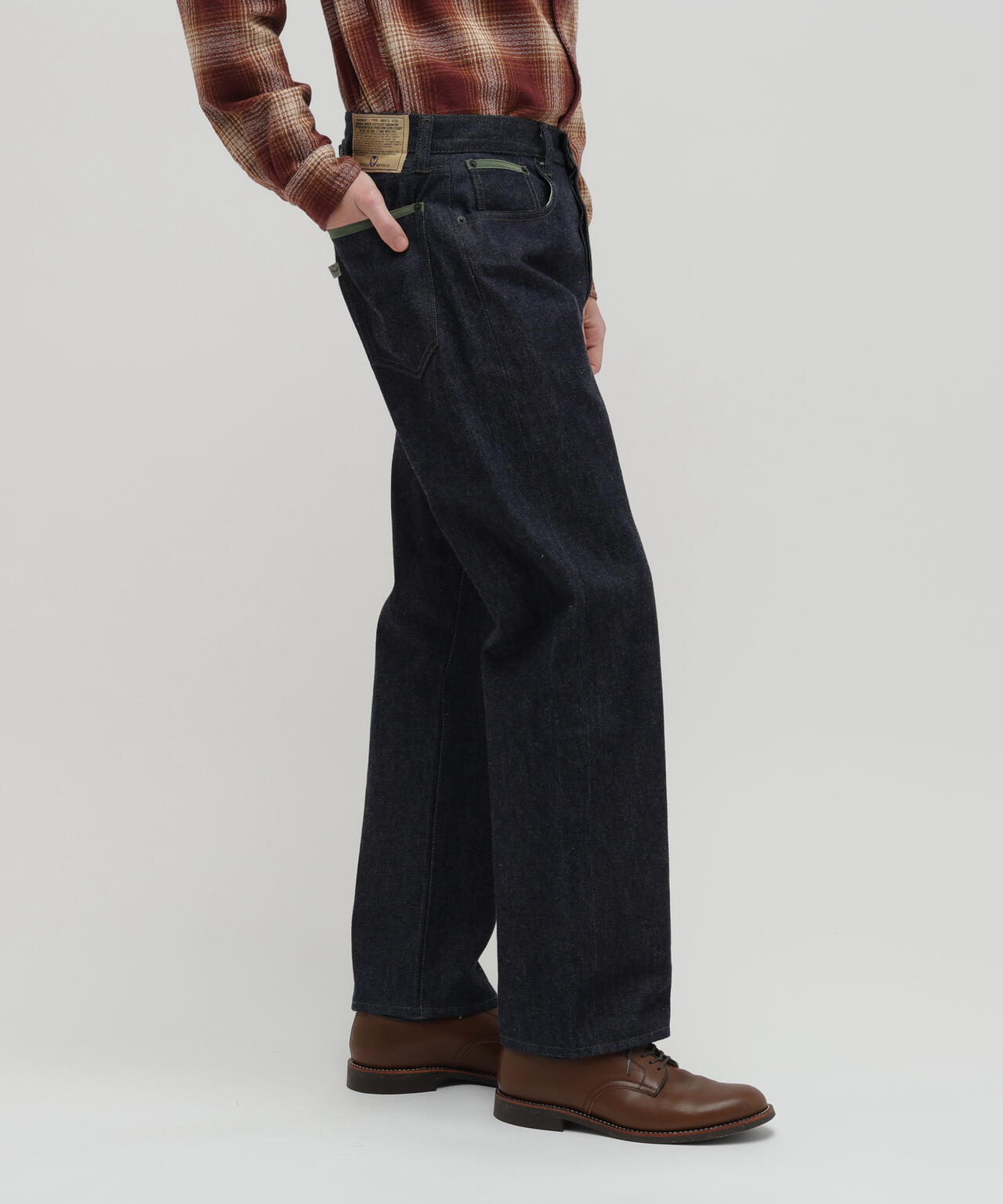 AVIREX HERITAGE DENIM Type-1 PANTS ”NYLON”