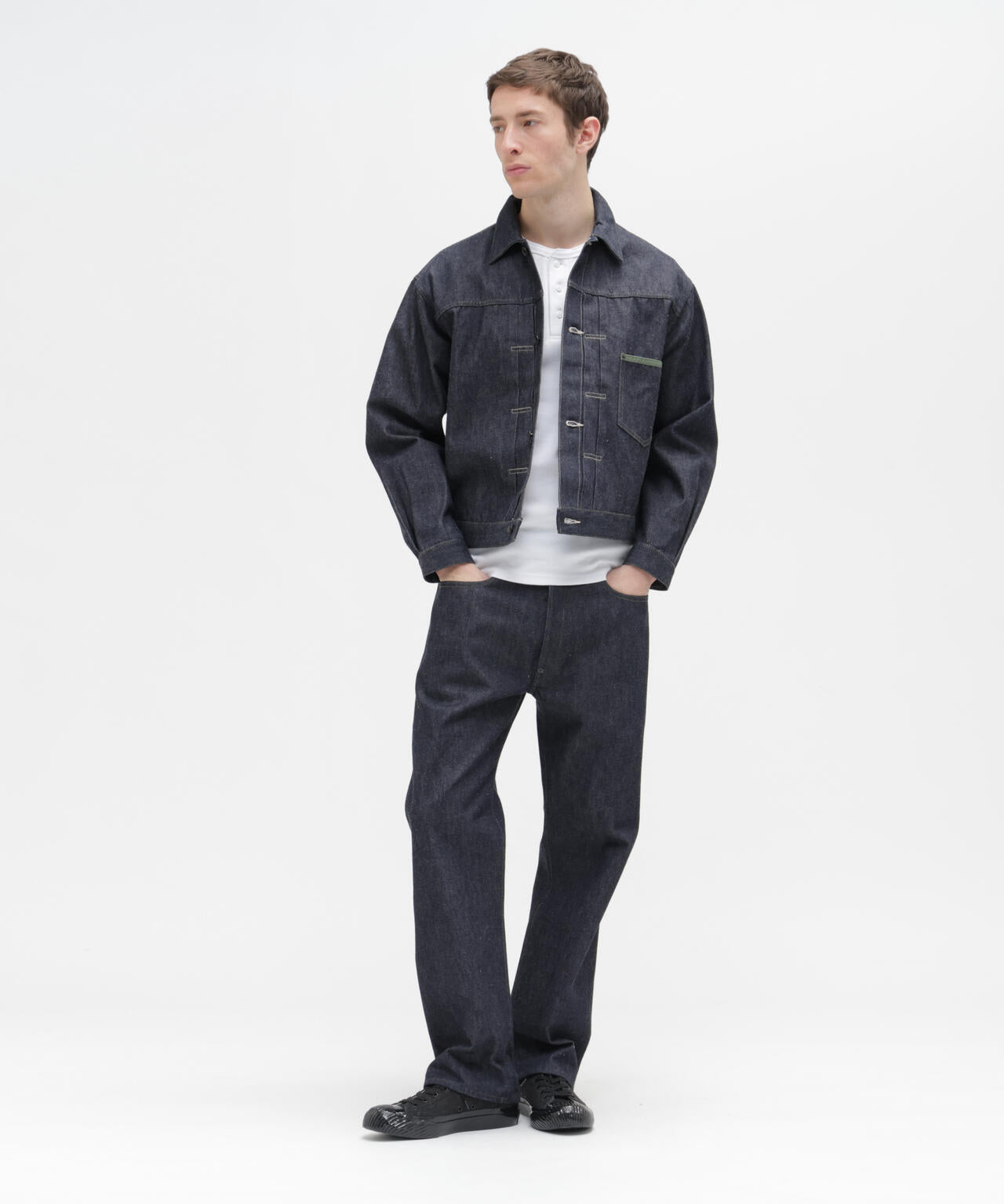 AVIREX HERITAGE DENIM Type-1 PANTS ”NYLON”