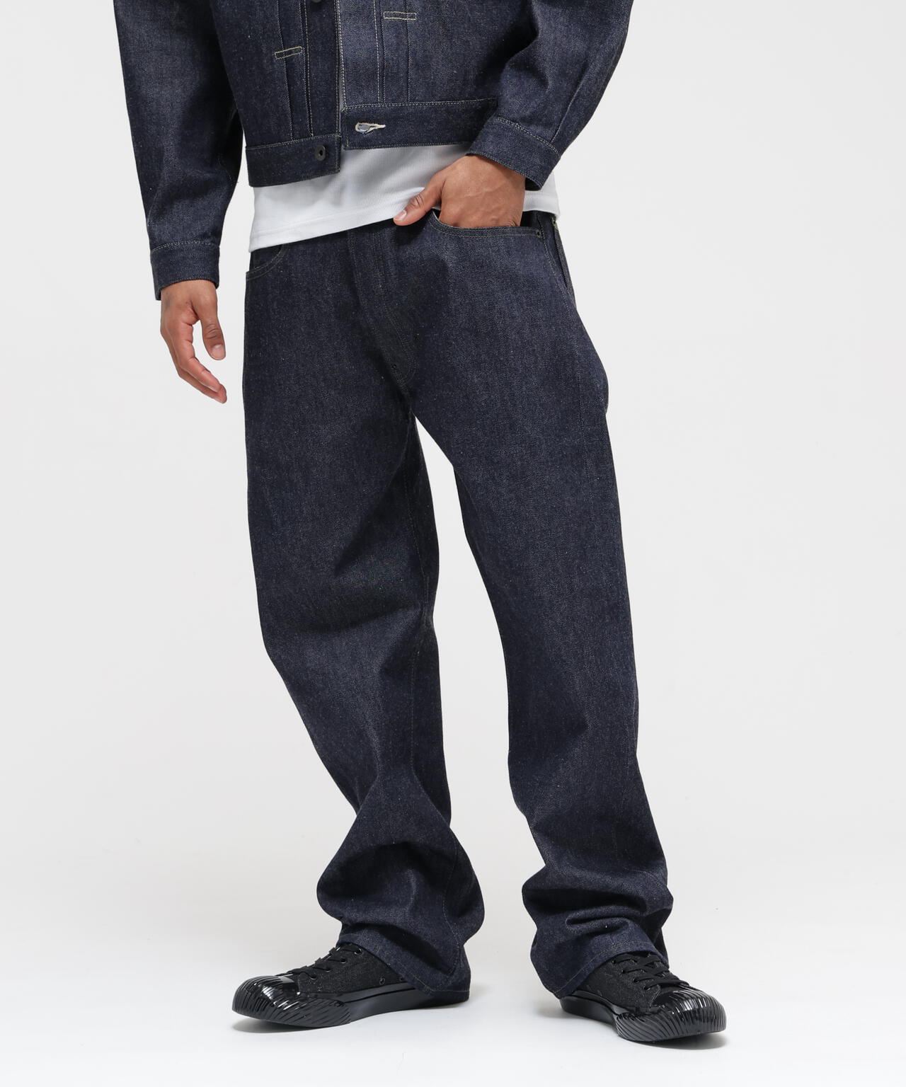 AVIREX HERITAGE DENIM Type-1 PANTS ”NYLON”