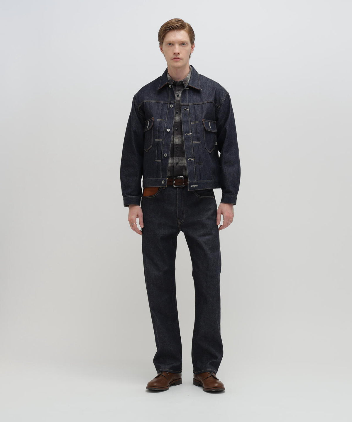 AVIREX HERITAGE DENIM Type-2 PANTS ”LEATHER”