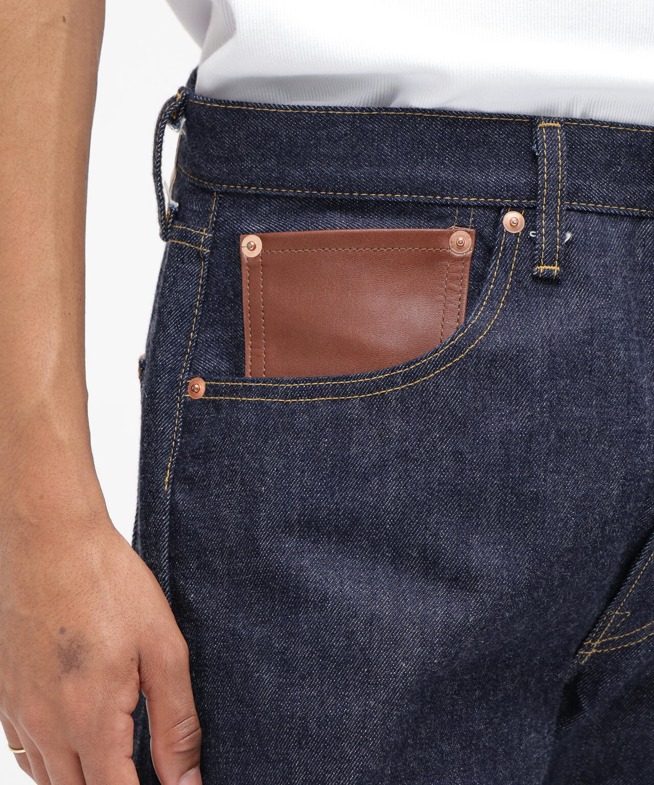 AVIREX HERITAGE DENIM Type-2 PANTS ”LEATHER”