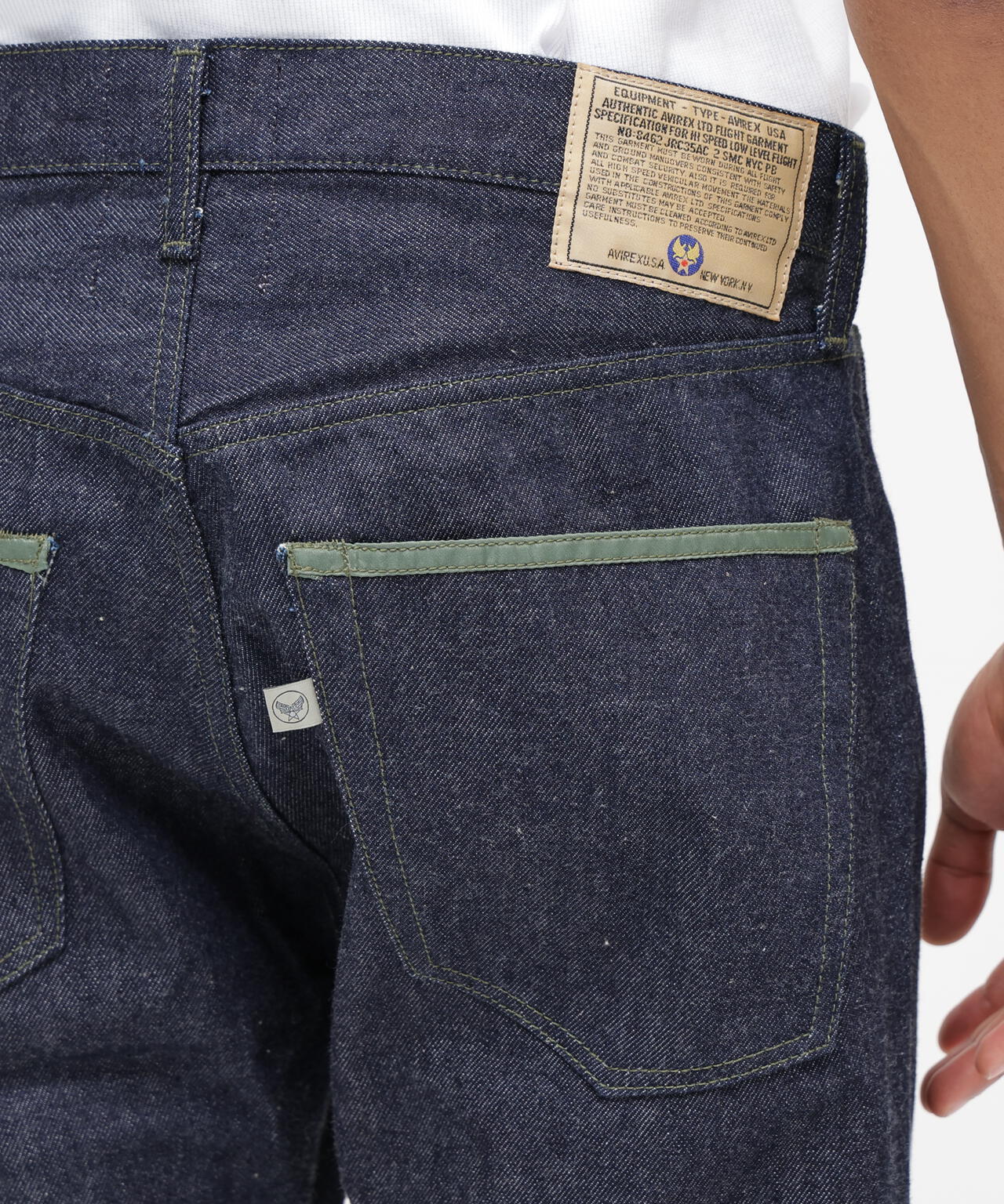 AVIREX HERITAGE DENIM Type-2 PANTS ”ナイロン”