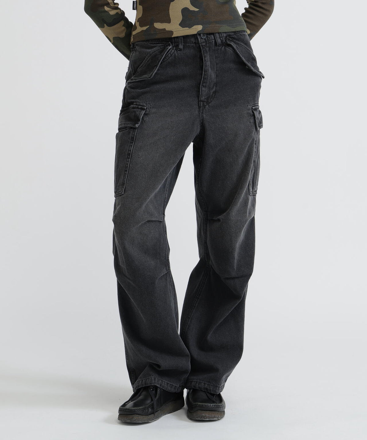 《WEB&DEPOT限定》M-65 FATIGUE DENIM PANTS