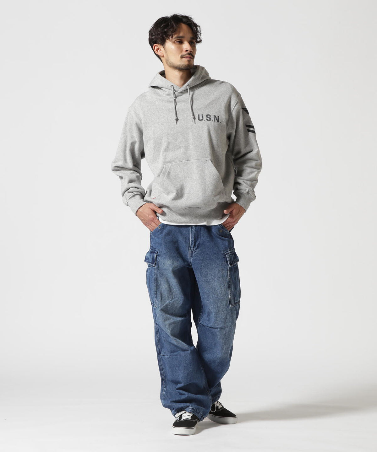 《WEB&DEPOT限定》M-65 FATIGUE DENIM PANTS