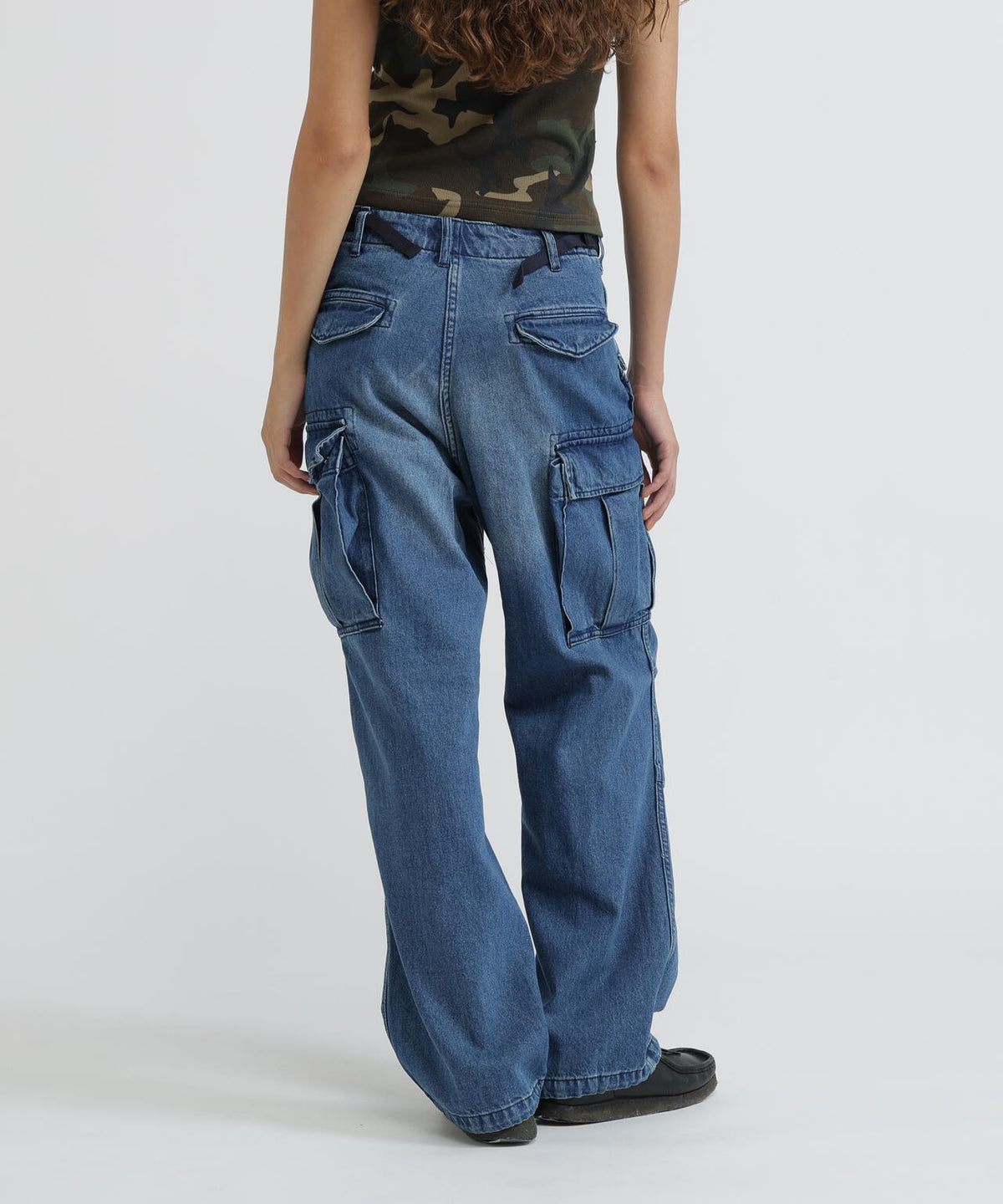 《WEB&DEPOT限定》M-65 FATIGUE DENIM PANTS