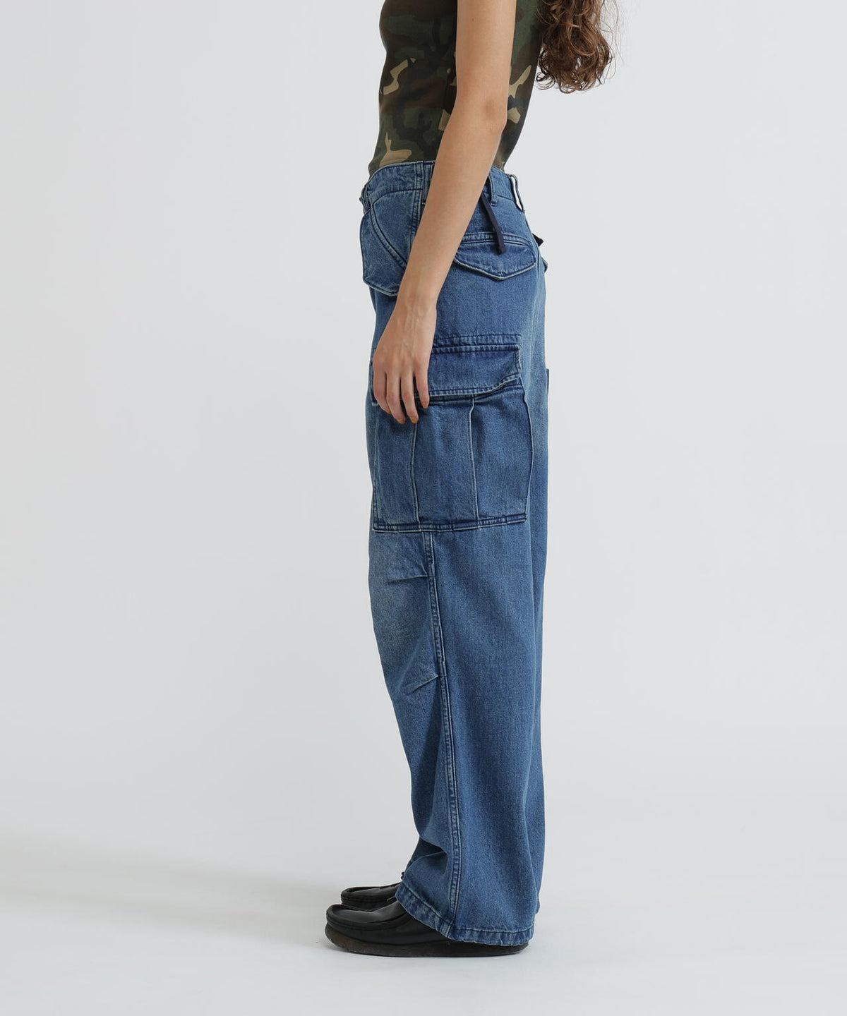 《WEB&DEPOT限定》M-65 FATIGUE DENIM PANTS