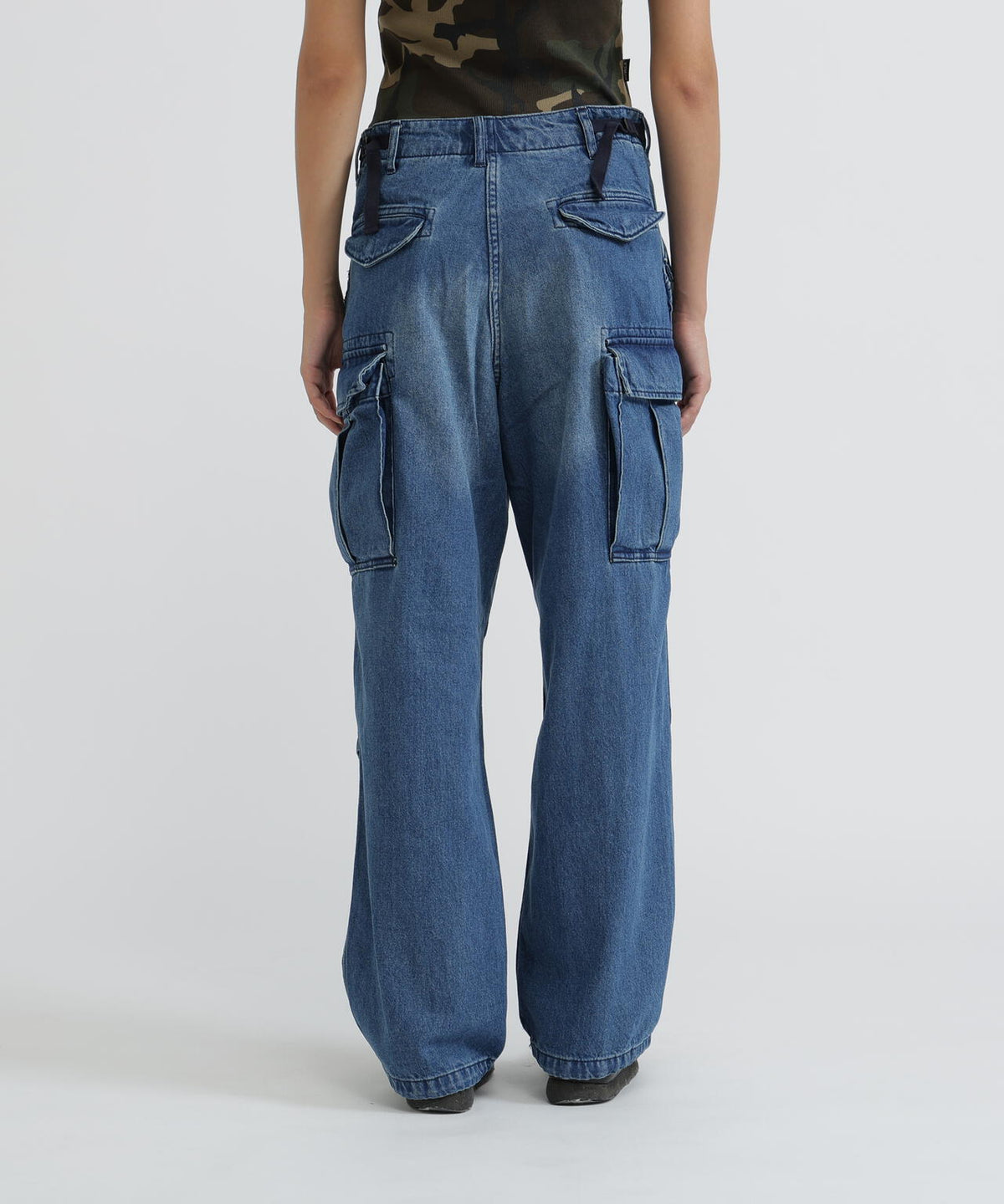 《WEB&DEPOT限定》M-65 FATIGUE DENIM PANTS
