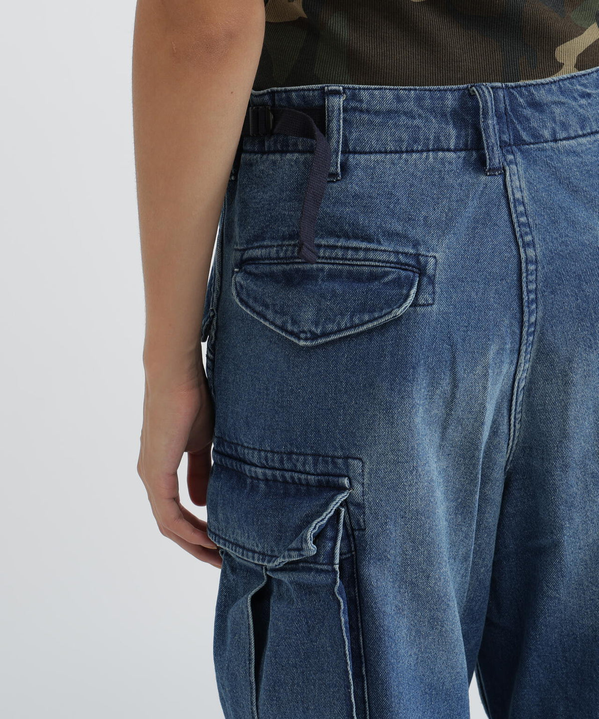 《WEB&DEPOT限定》M-65 FATIGUE DENIM PANTS