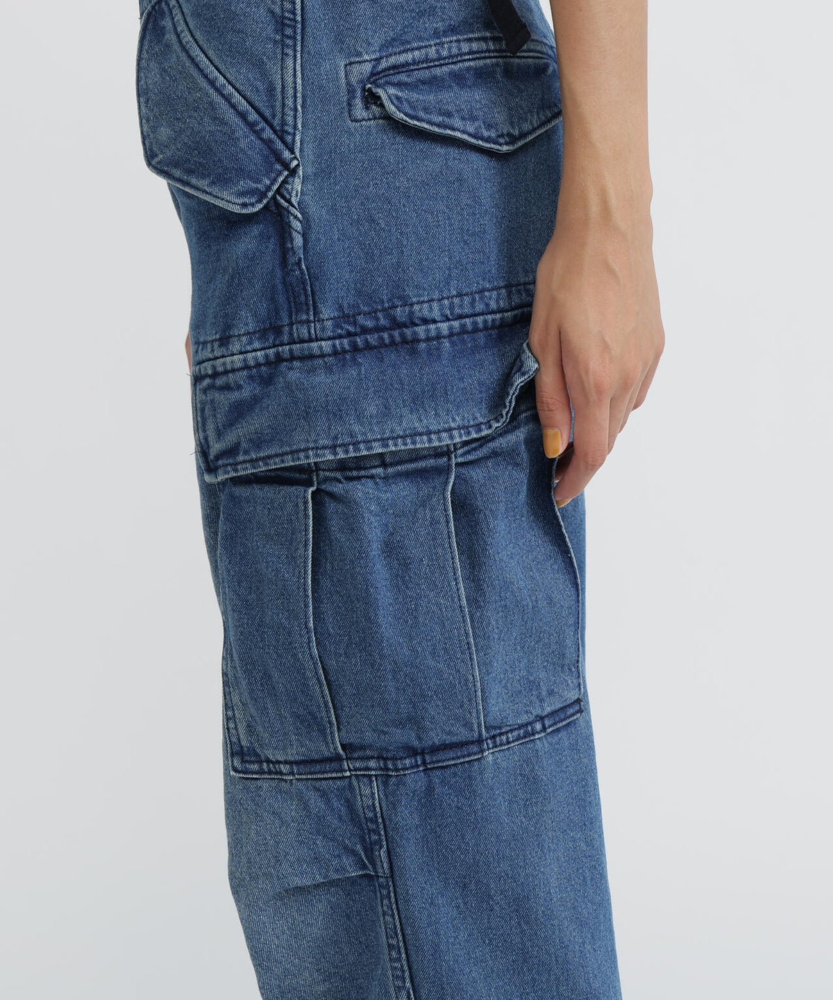 《WEB&DEPOT限定》M-65 FATIGUE DENIM PANTS