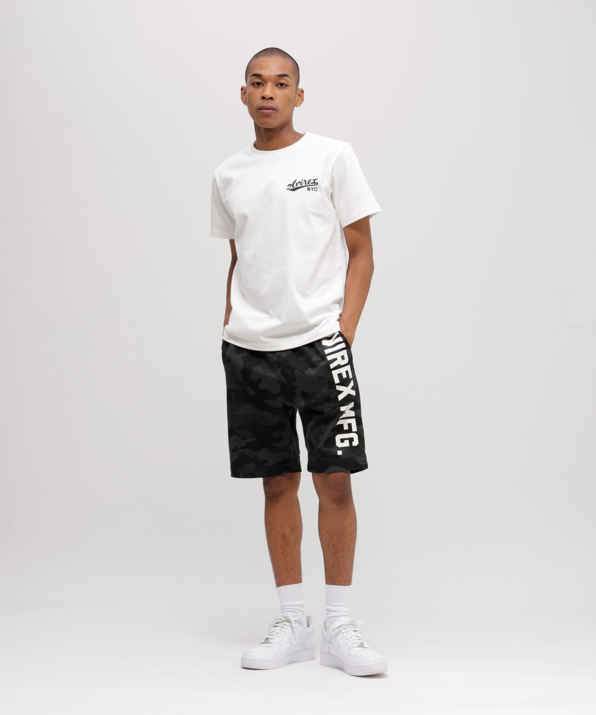 《WEB&DEPOT限定》VERTICAL LOGO SHORT PANTS