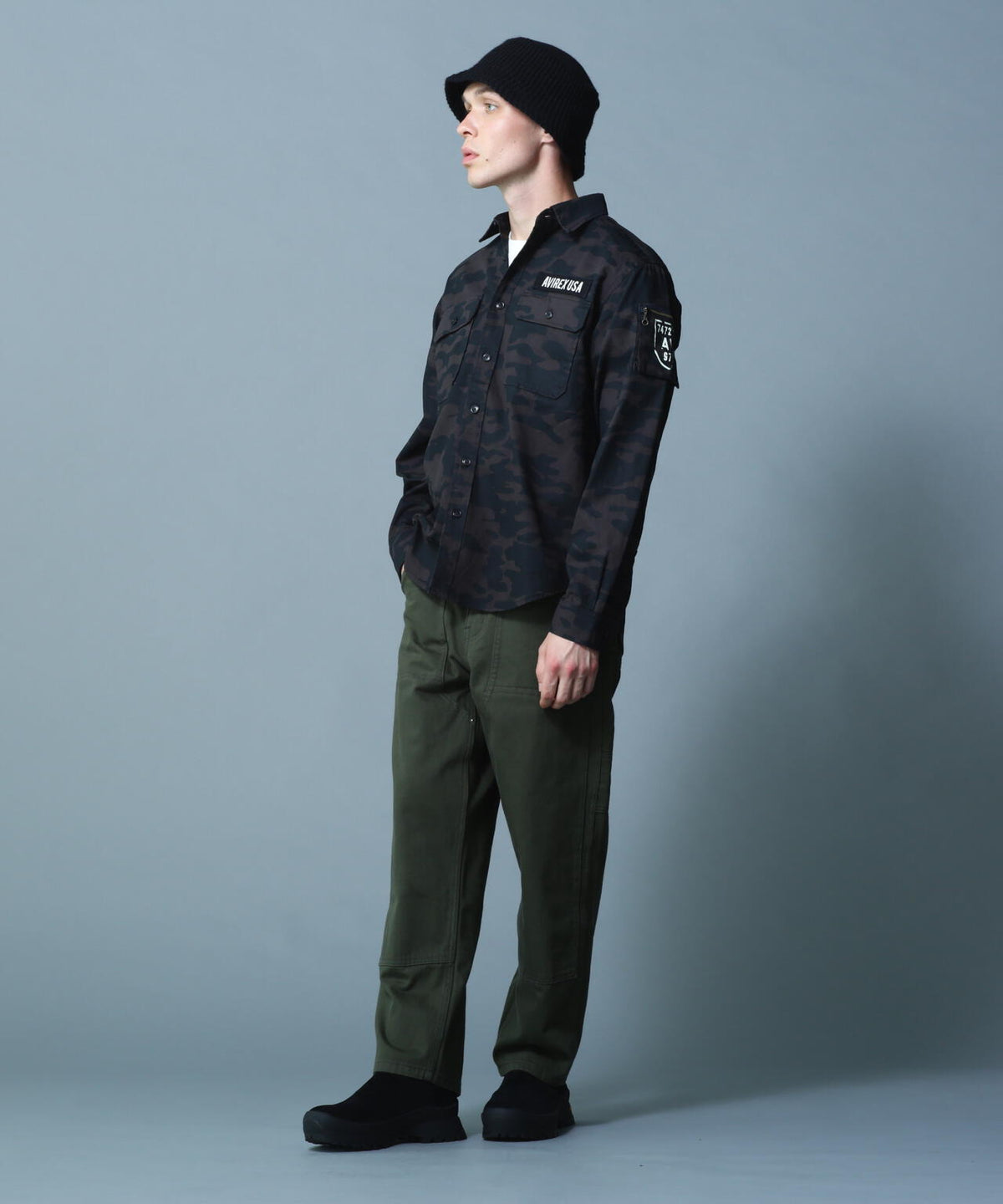 BASIC FATIGUE LONG SLEEVE SHIRT