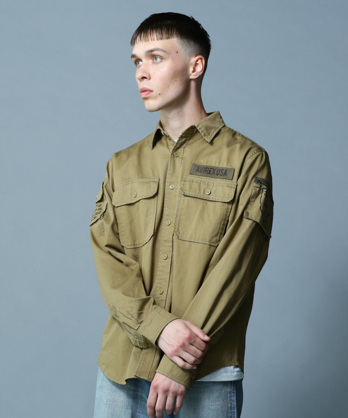 BASIC FATIGUE LONG SLEEVE SHIRT