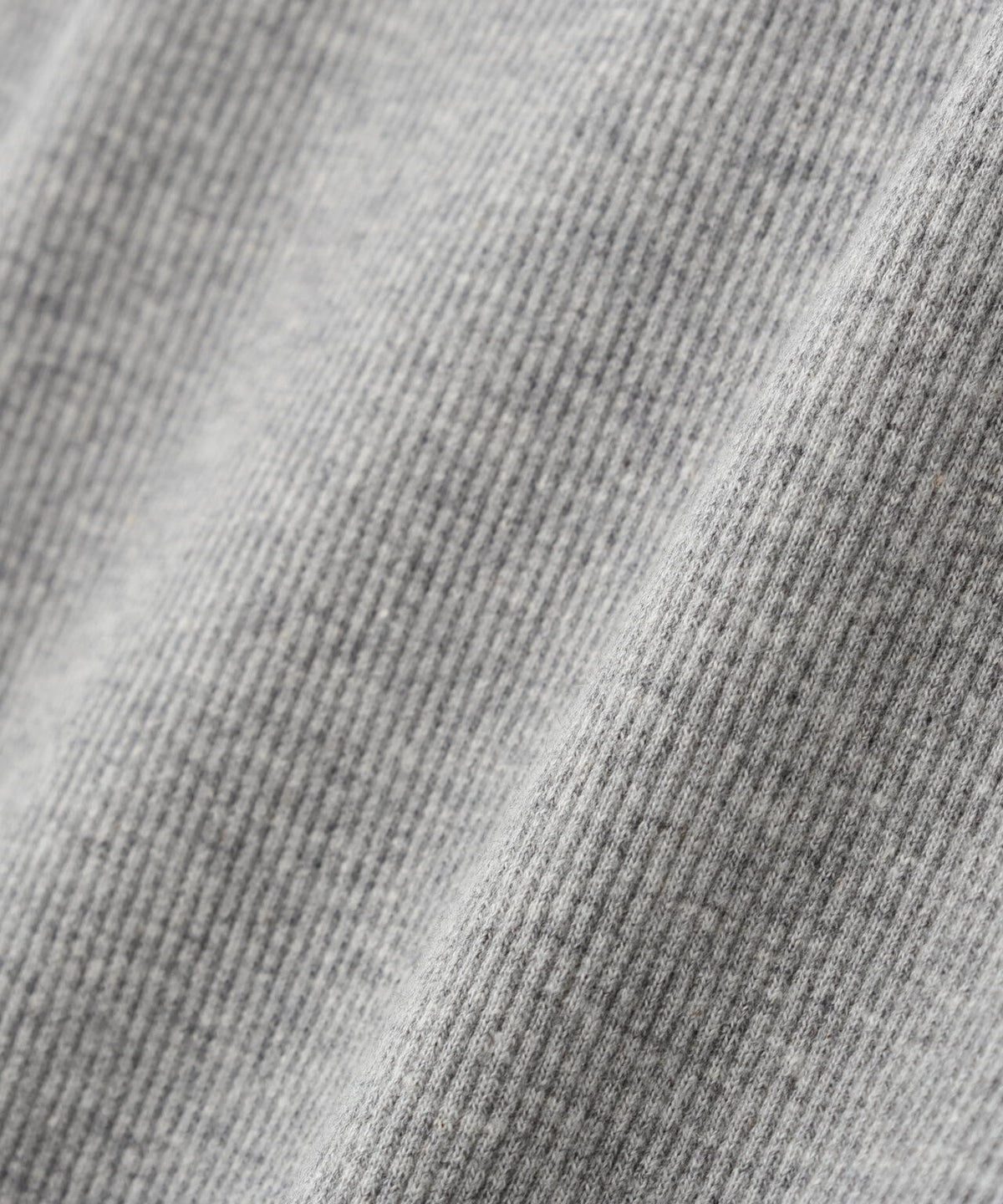 《DAILY/デイリー》BIG SIZE RIB L/S HENLEY NECK T-SHIRT