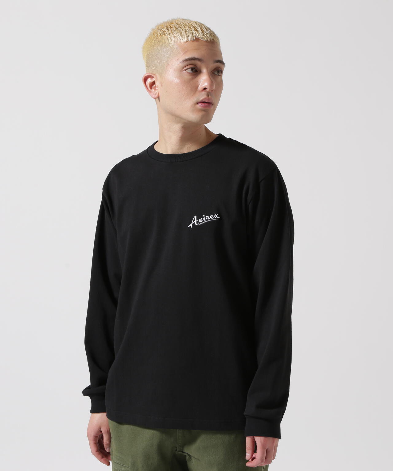 《WEB&DEPOT限定》MILITARY MOTIF LONGSLEEVE T-SHIRT