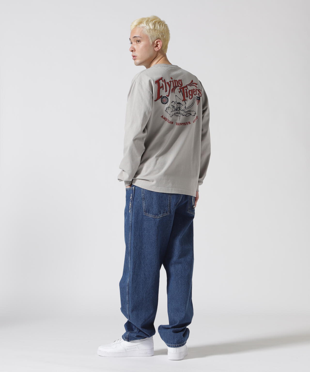 《WEB&DEPOT限定》MILITARY MOTIF LONGSLEEVE T-SHIRT