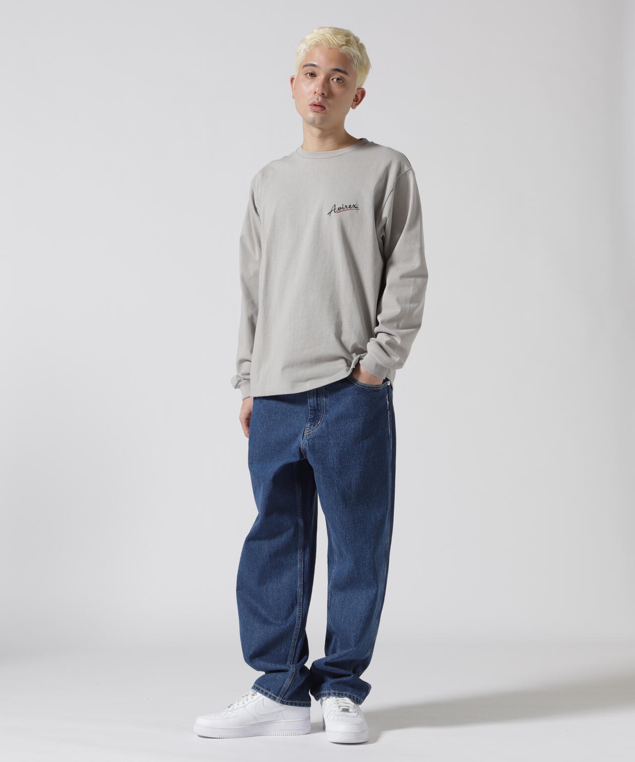《WEB&DEPOT限定》MILITARY MOTIF LONGSLEEVE T-SHIRT