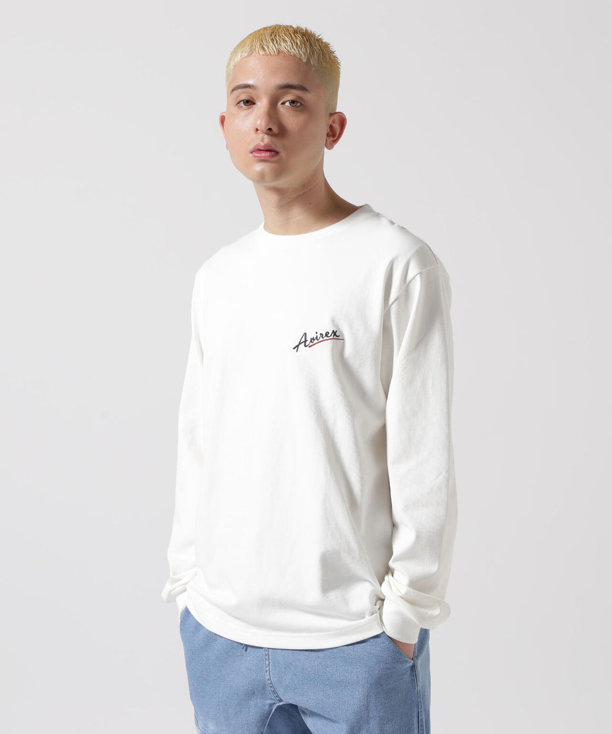 《WEB&DEPOT限定》MILITARY MOTIF LONGSLEEVE T-SHIRT