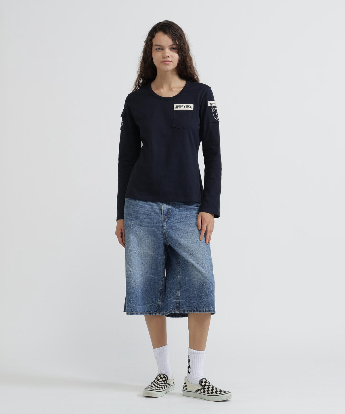 《WOMAN》FATIGUE L/S T-SHIRT
