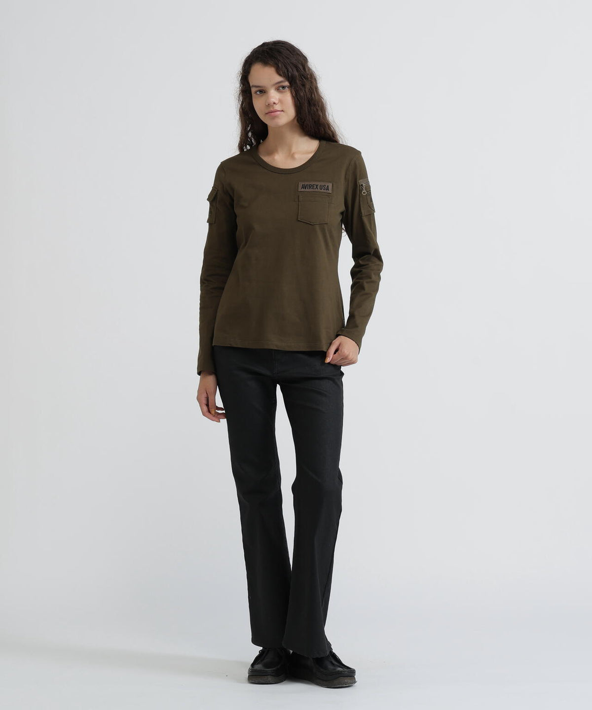 《WOMAN》FATIGUE L/S T-SHIRT